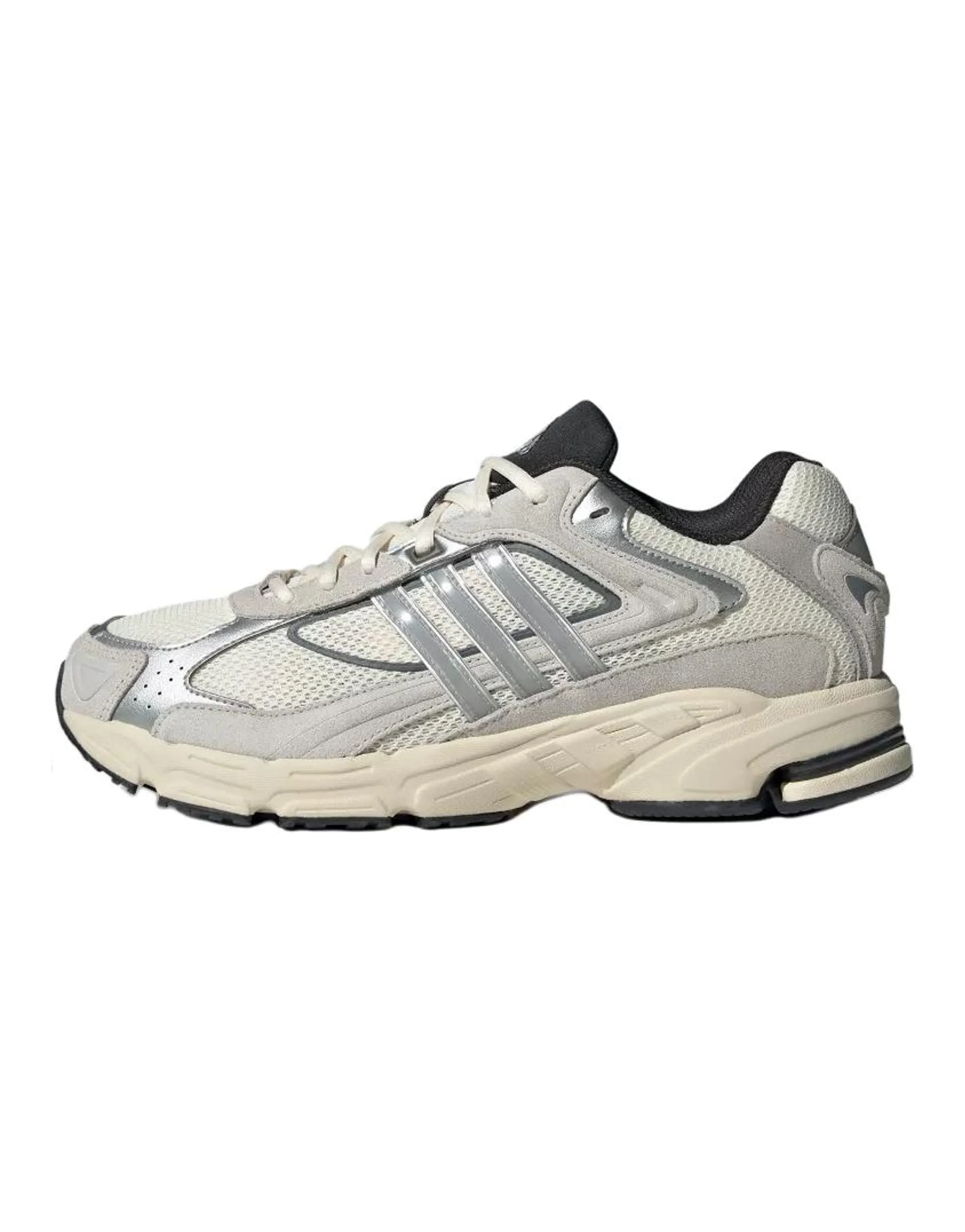 Adidas RESPONSE CL Anti-Slip Wear-Resistant Low-Top Chunky Sneakers Unisex White Gray