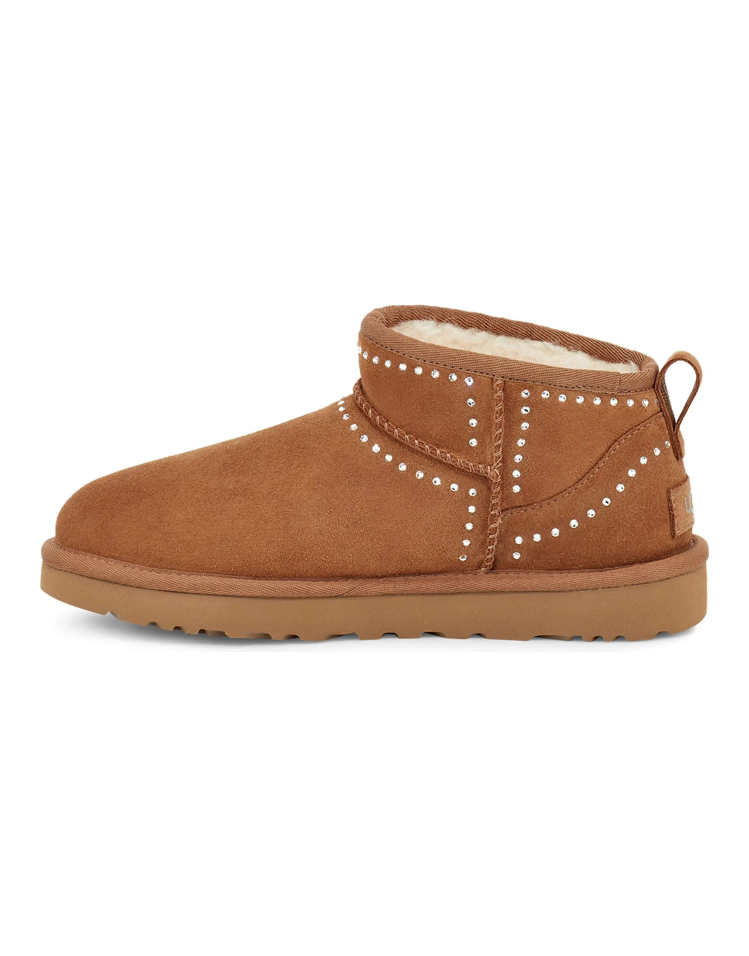 UGG Classic Ultra Mini Bling 'Chestnut' Women's
