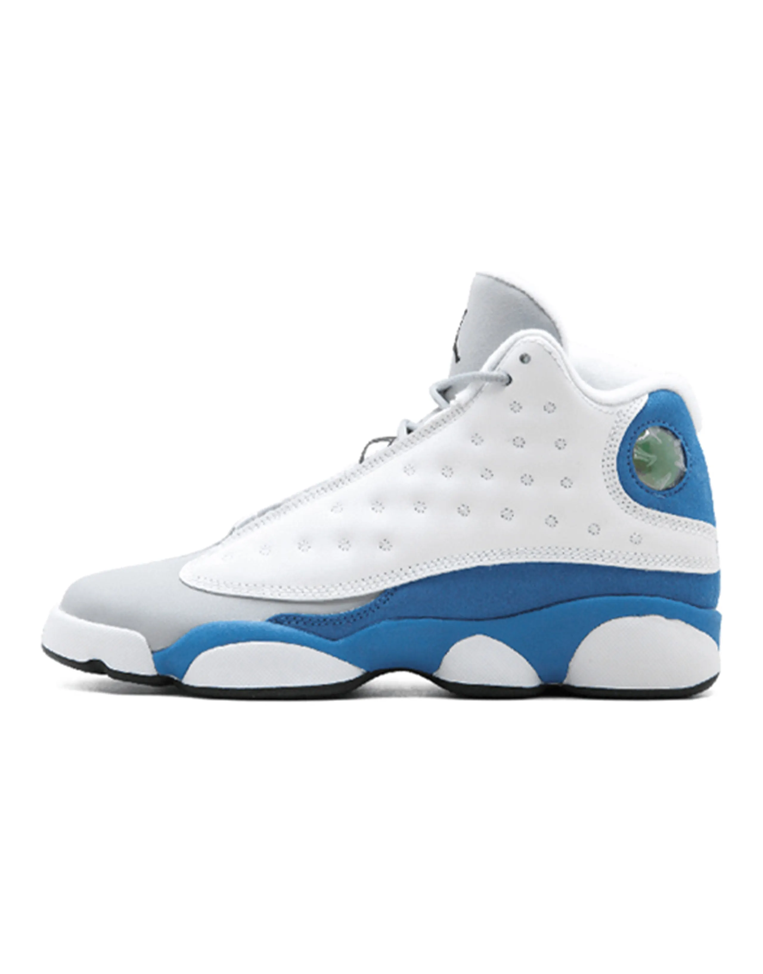 Jordan 13 Retro White Italy Blue GS