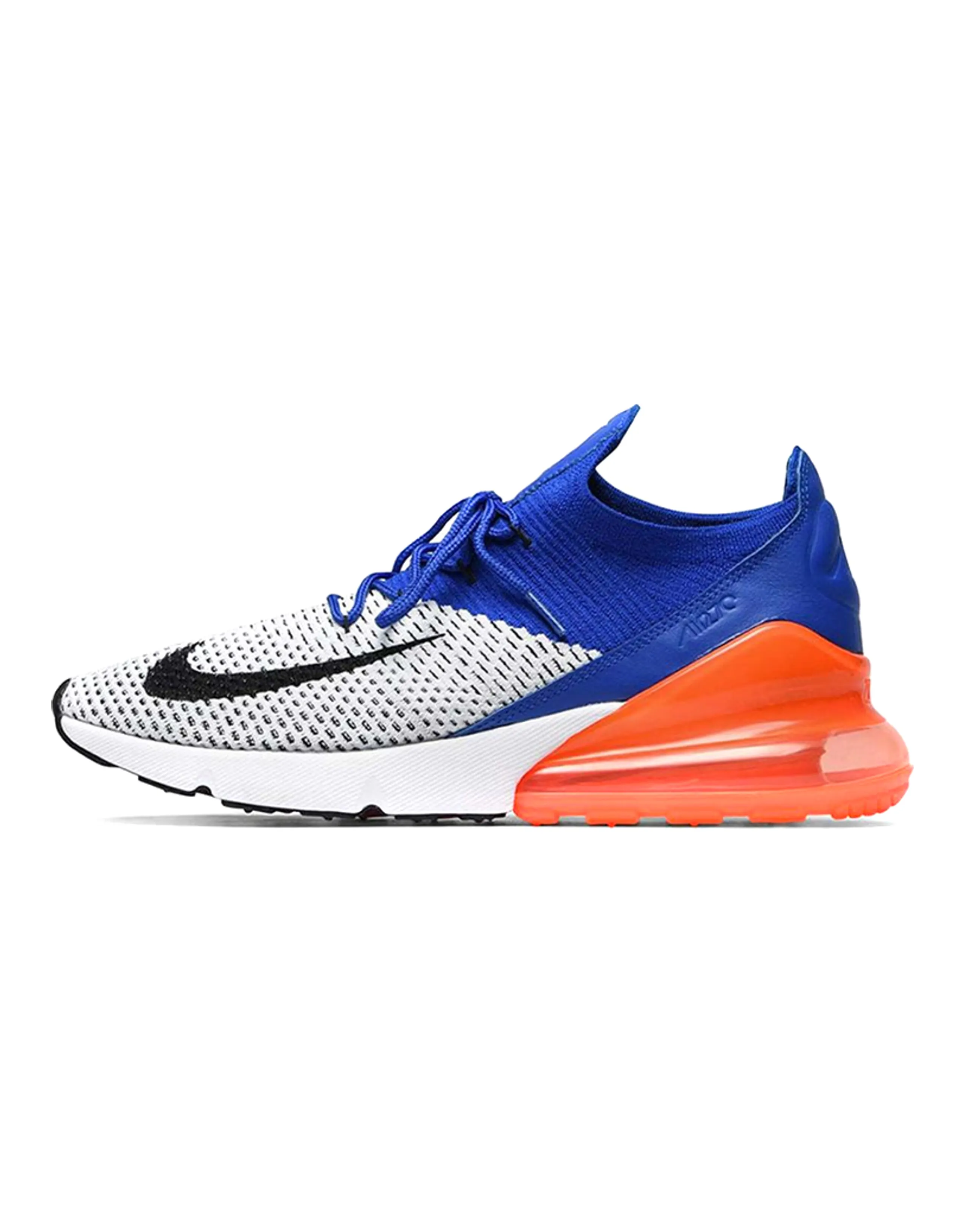 Nike Air Max 270 Flyknit Racer Blue Total Crimson