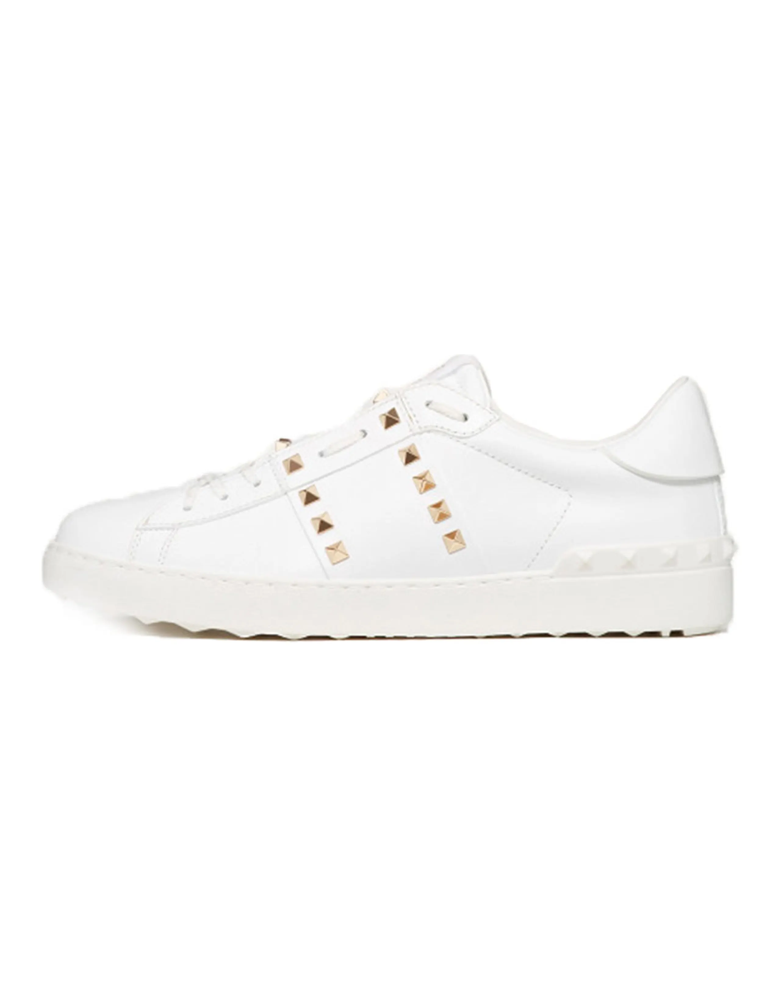 Valentino Rockstud Untitled White Men Low Top Sneakers