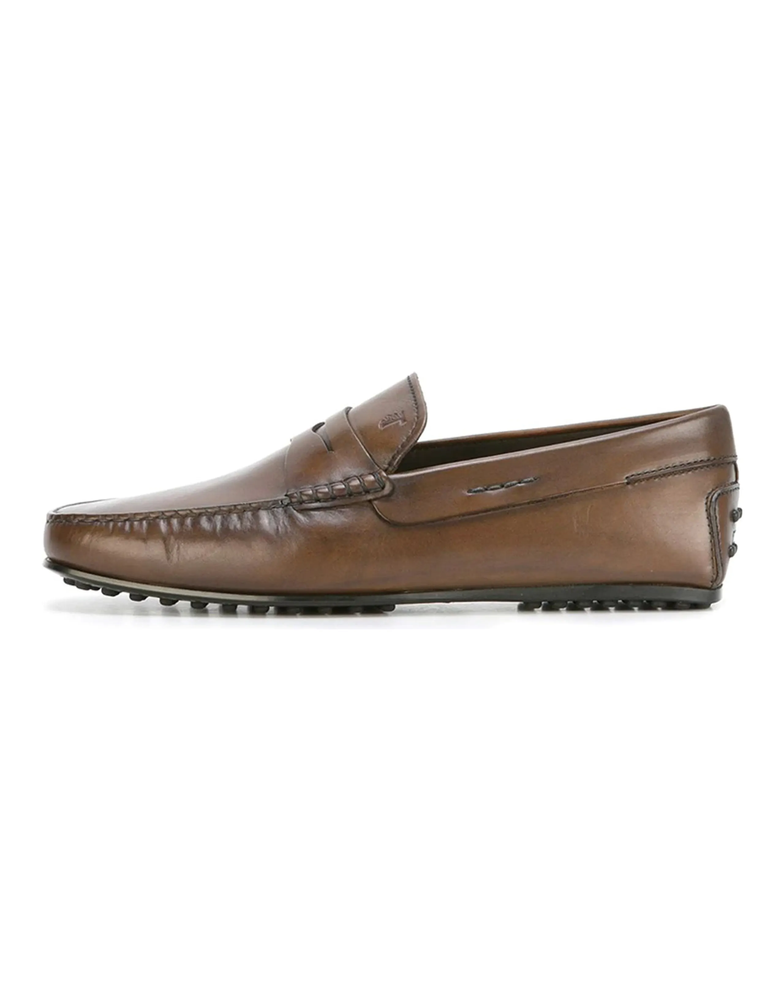 TOD'S Gommino Loafers Men Umber