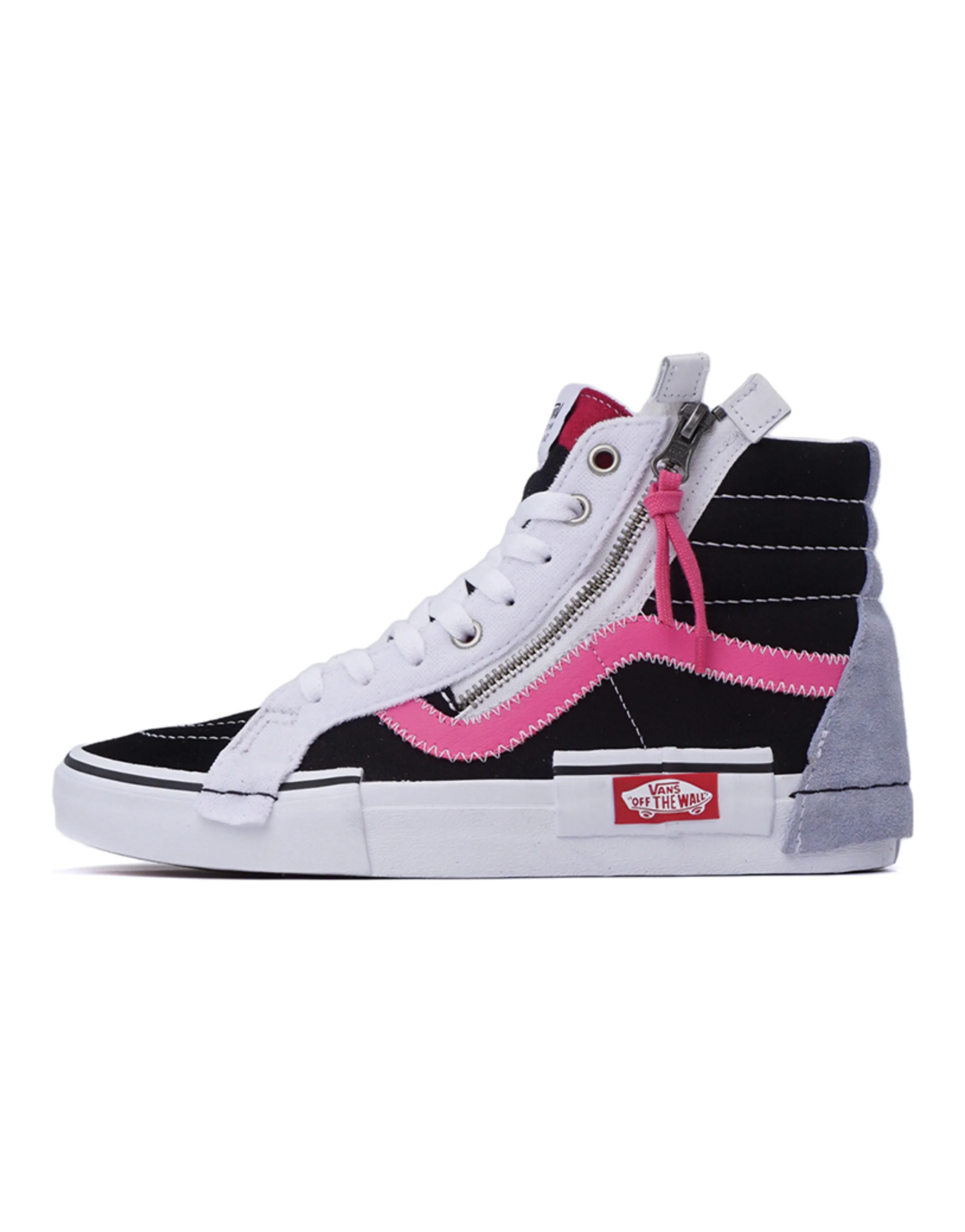 Vans Sk8 Hi Cap Black Azalea Pink
