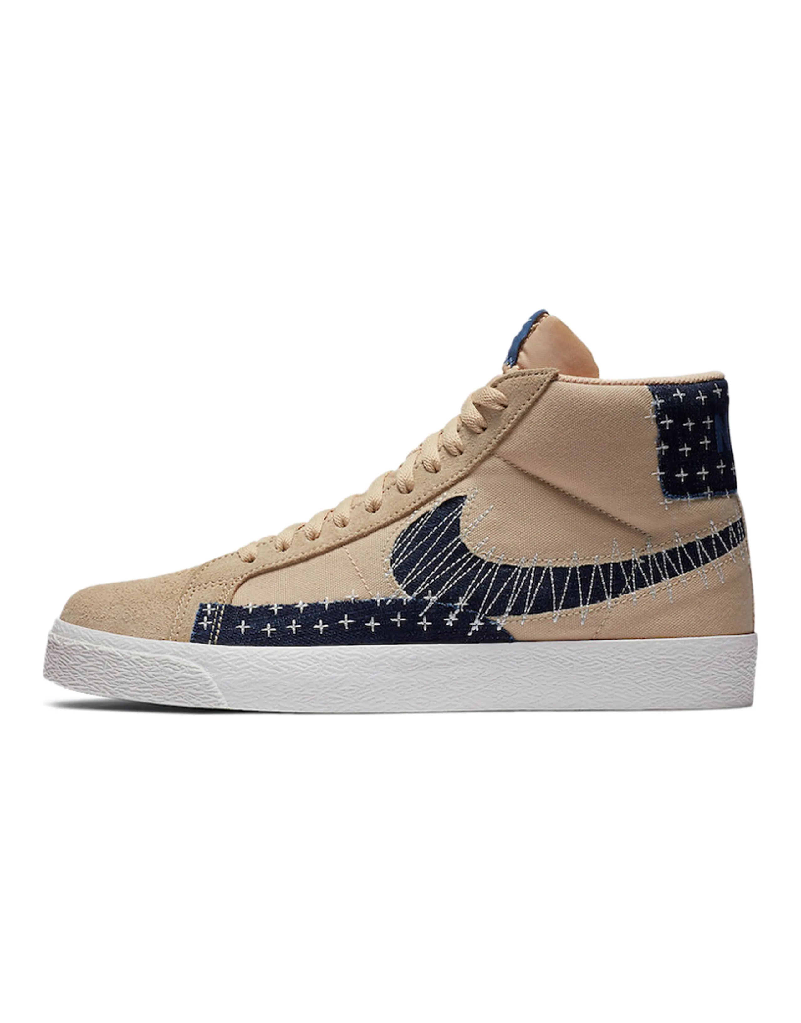 Nike Sb Zoom Blazer Mid Sashiko Sesame