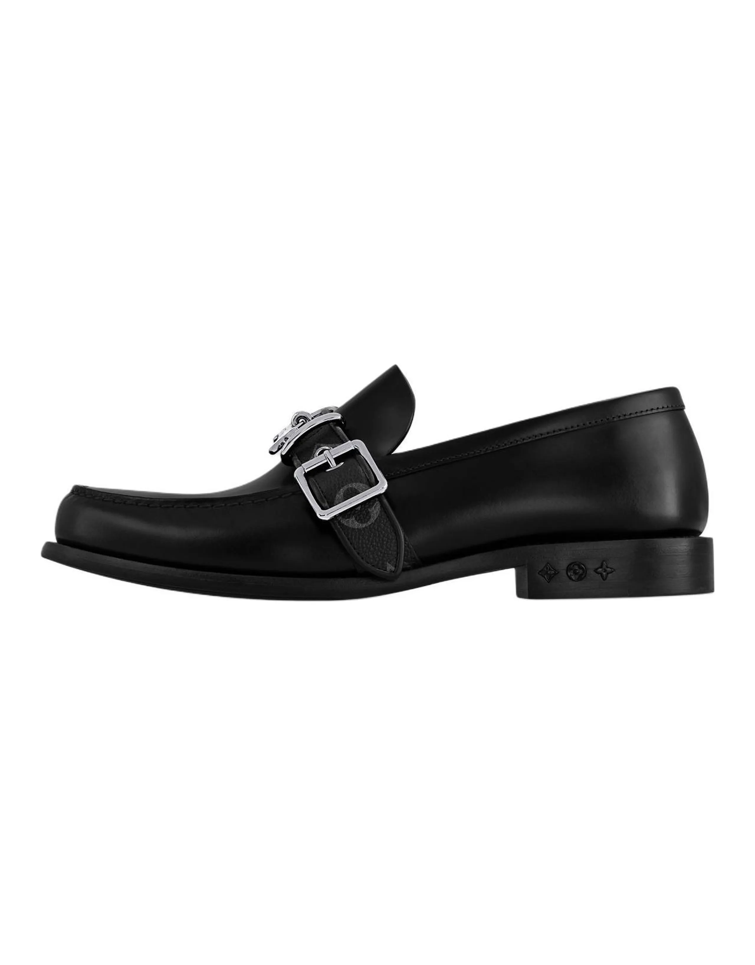 LOUIS VUITTON Loafers Men's Black
