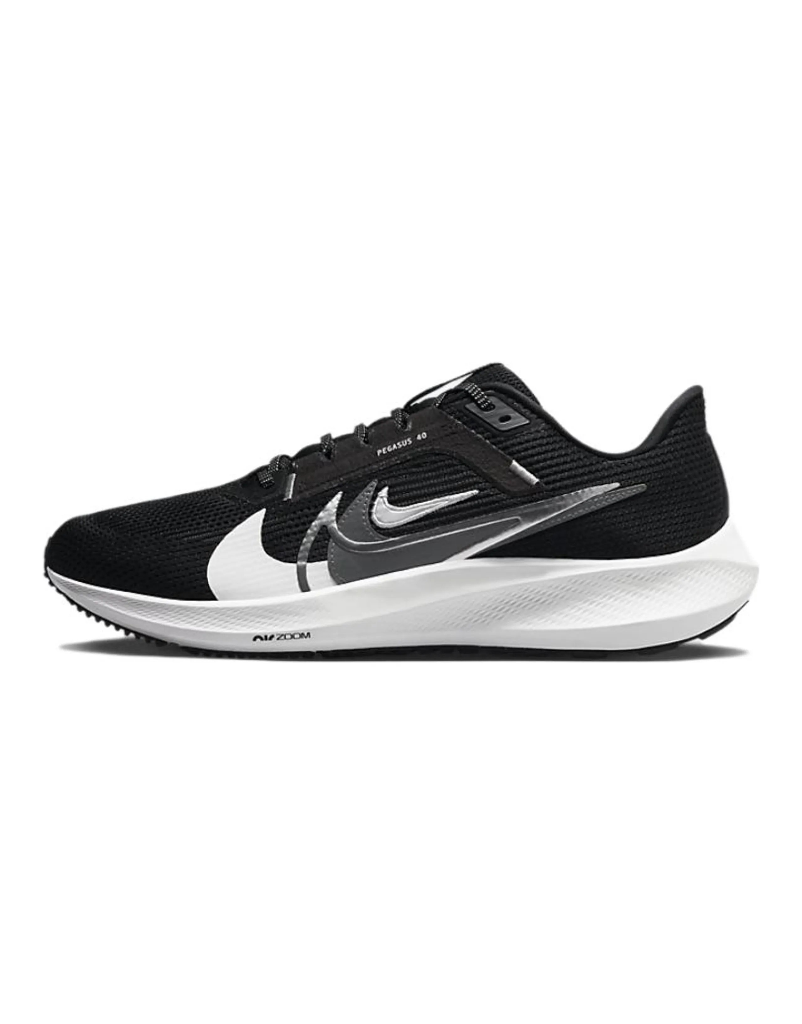 Nike Air Zoom Pegasus 40 Premium Quadruple Swoosh Black