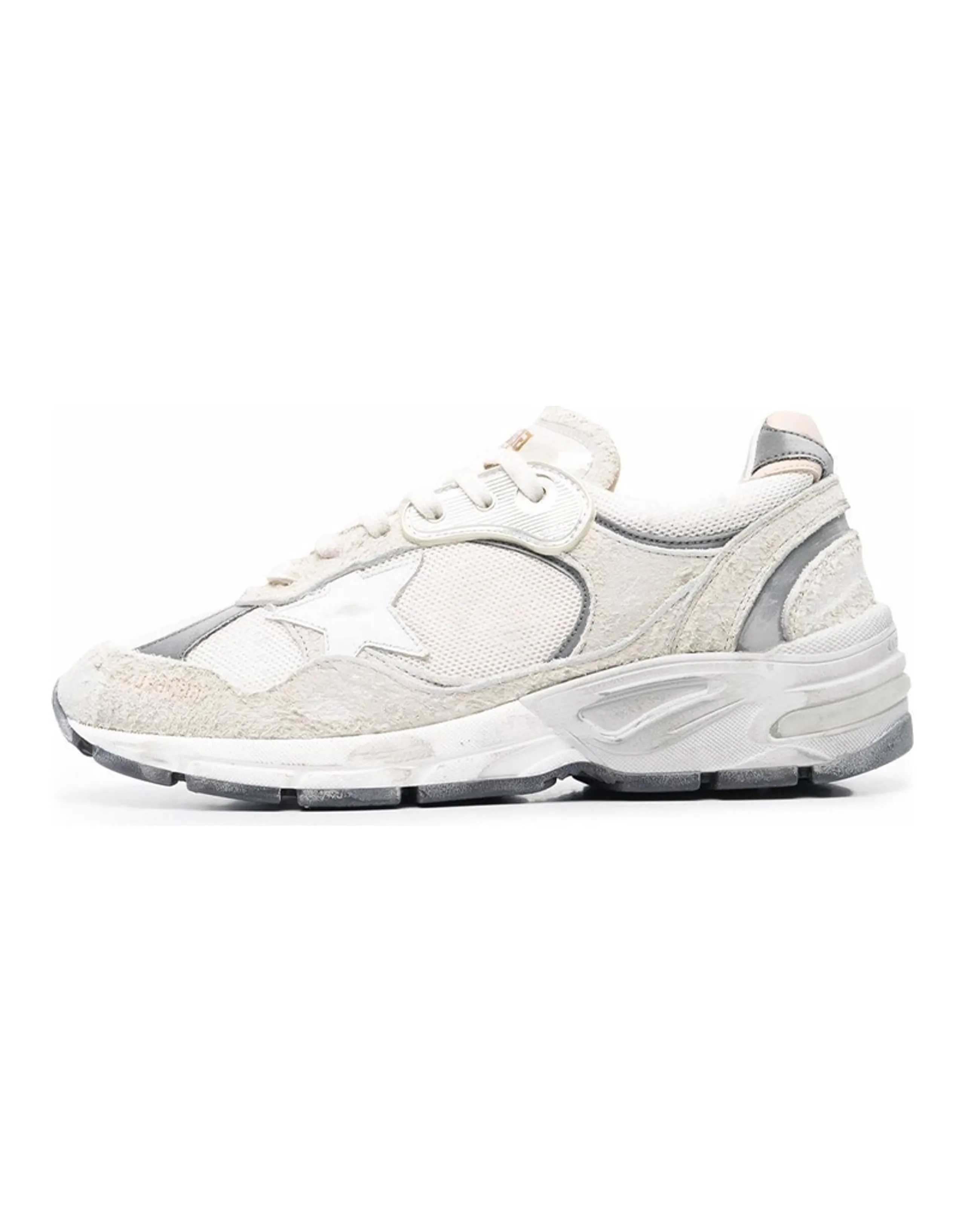 Golden Goose Dad-Star Off White Light Grey Women's