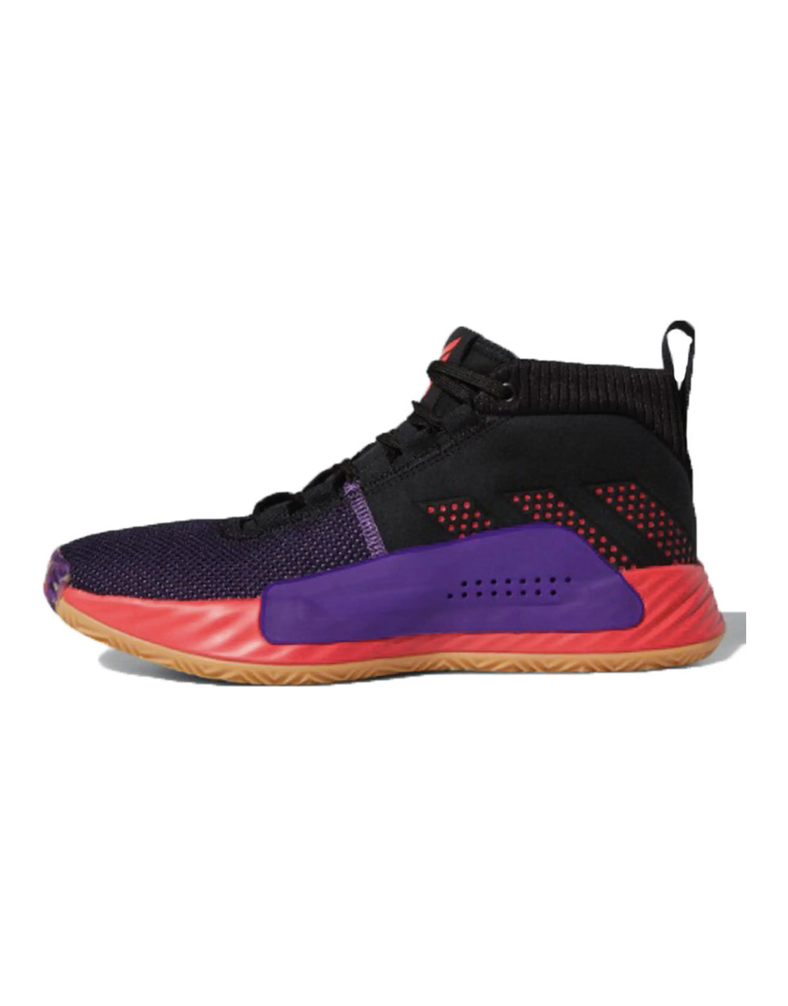 Adidas Dame 5 Black Red Purple