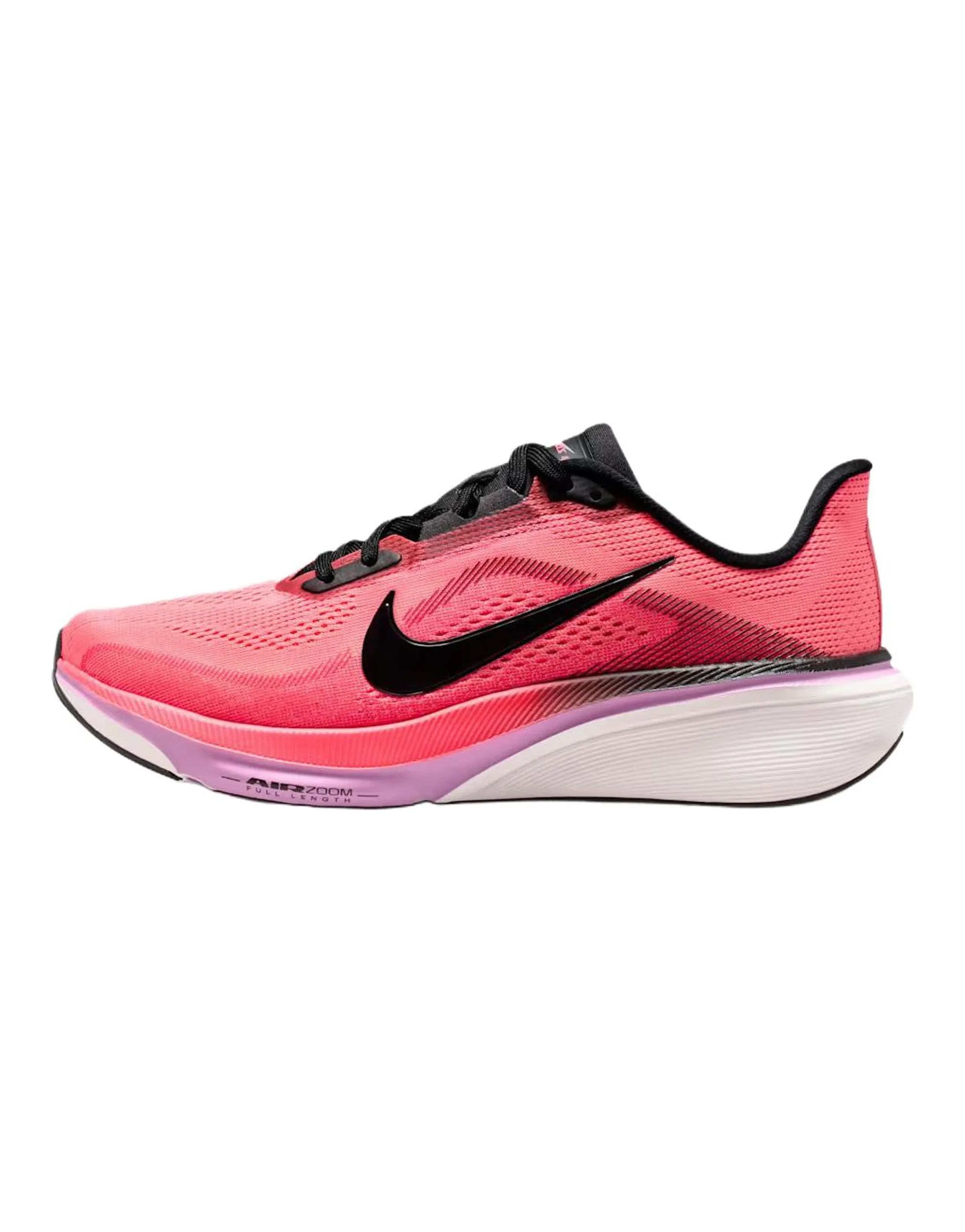 Nike Pegasus 42 Comfortable Fit Breathable Responsive Running Shoes Women's Lava Red Black