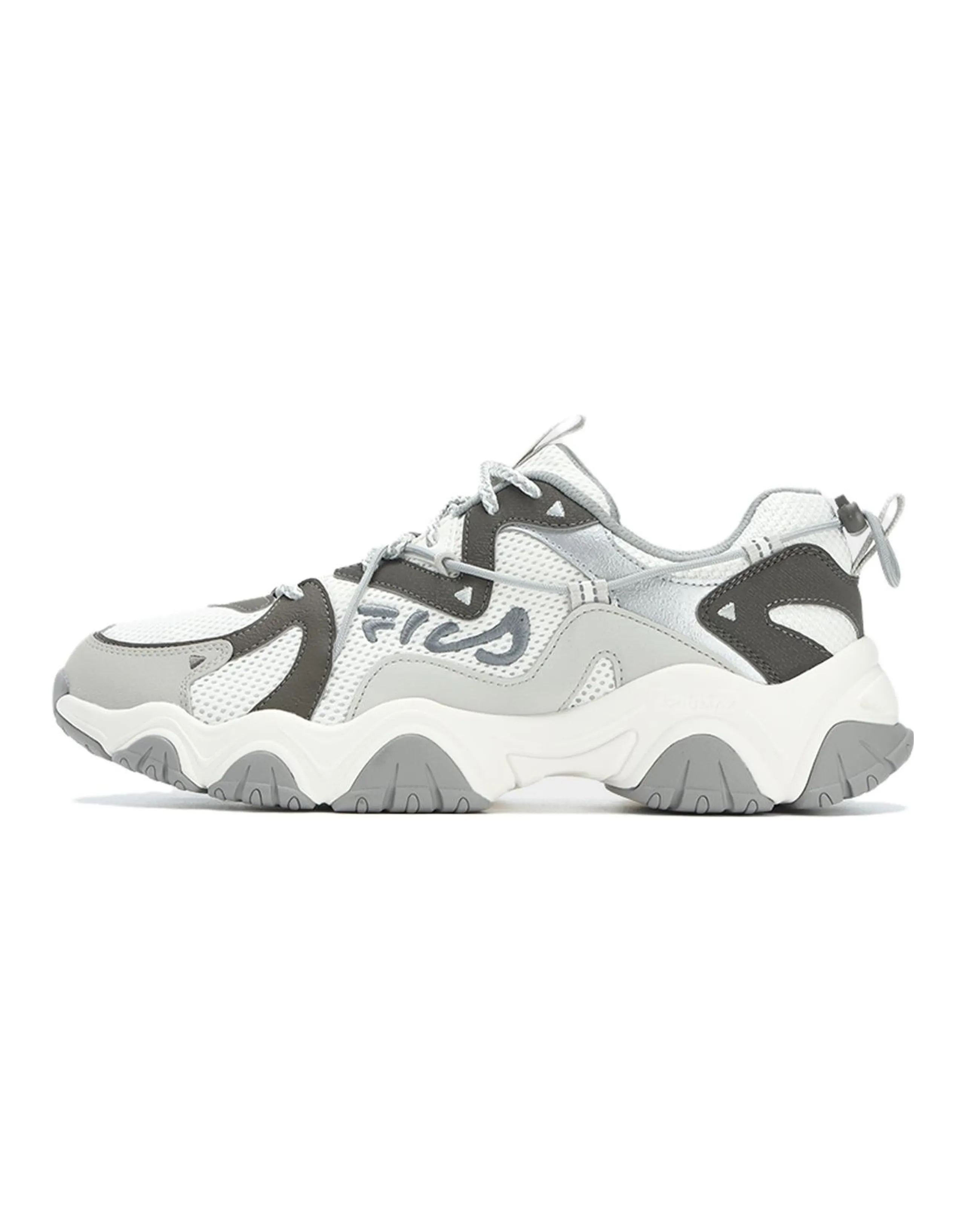 FILA Fluid 4 Sneakers 'White Grey Silver'