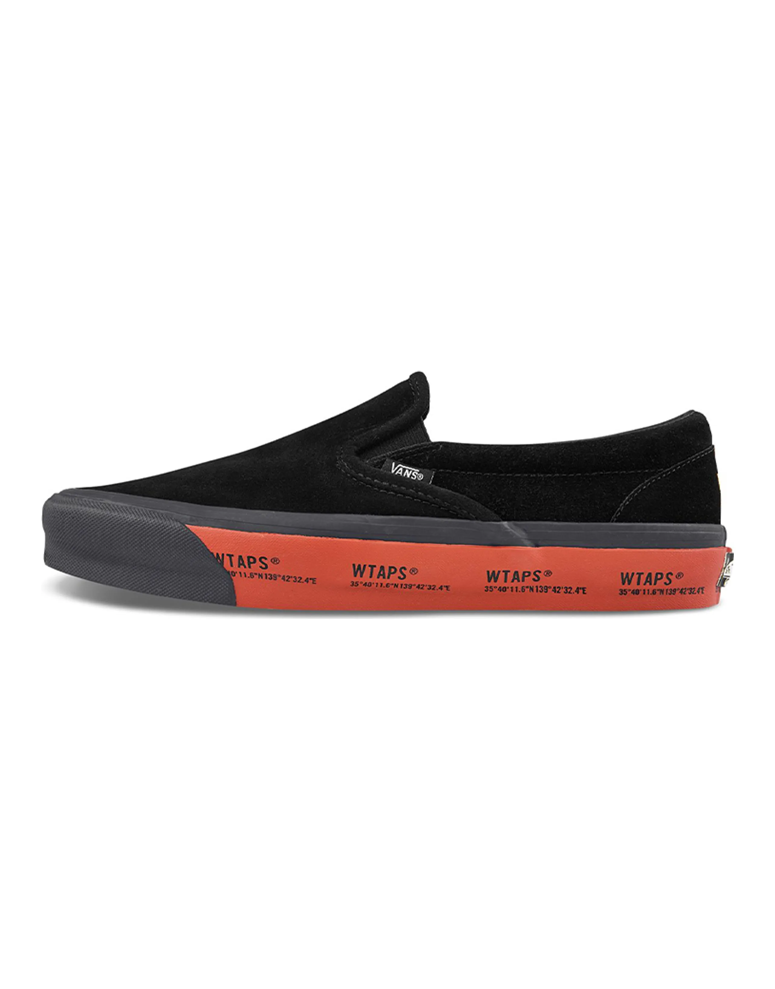 Vans Wtaps X Og Classic Slip On Lx 'Black Red'