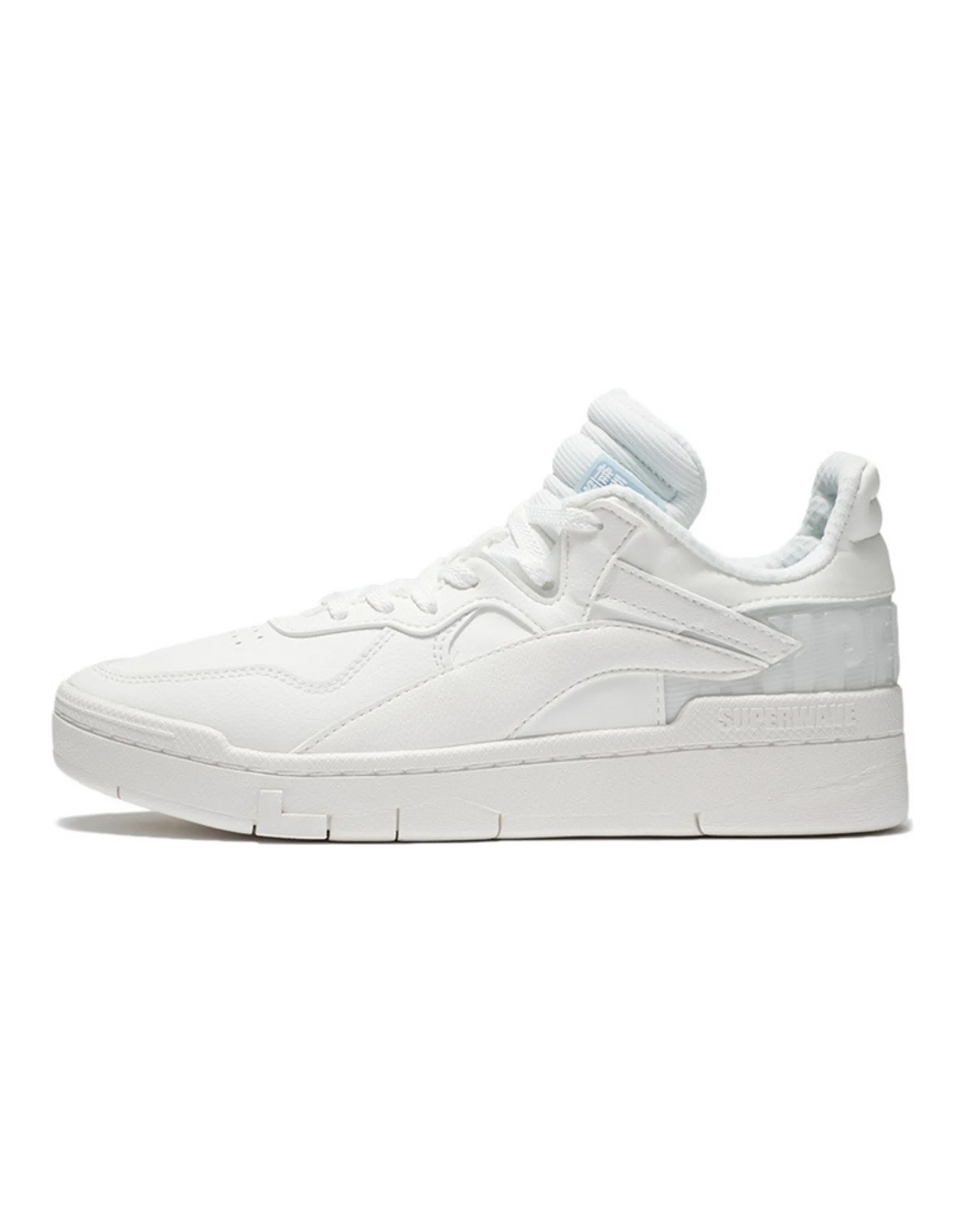 LiNing Wave Superwave Lo Lightweight And Wear-resistant Low-Top Skateboard Shoes Women's Snow White