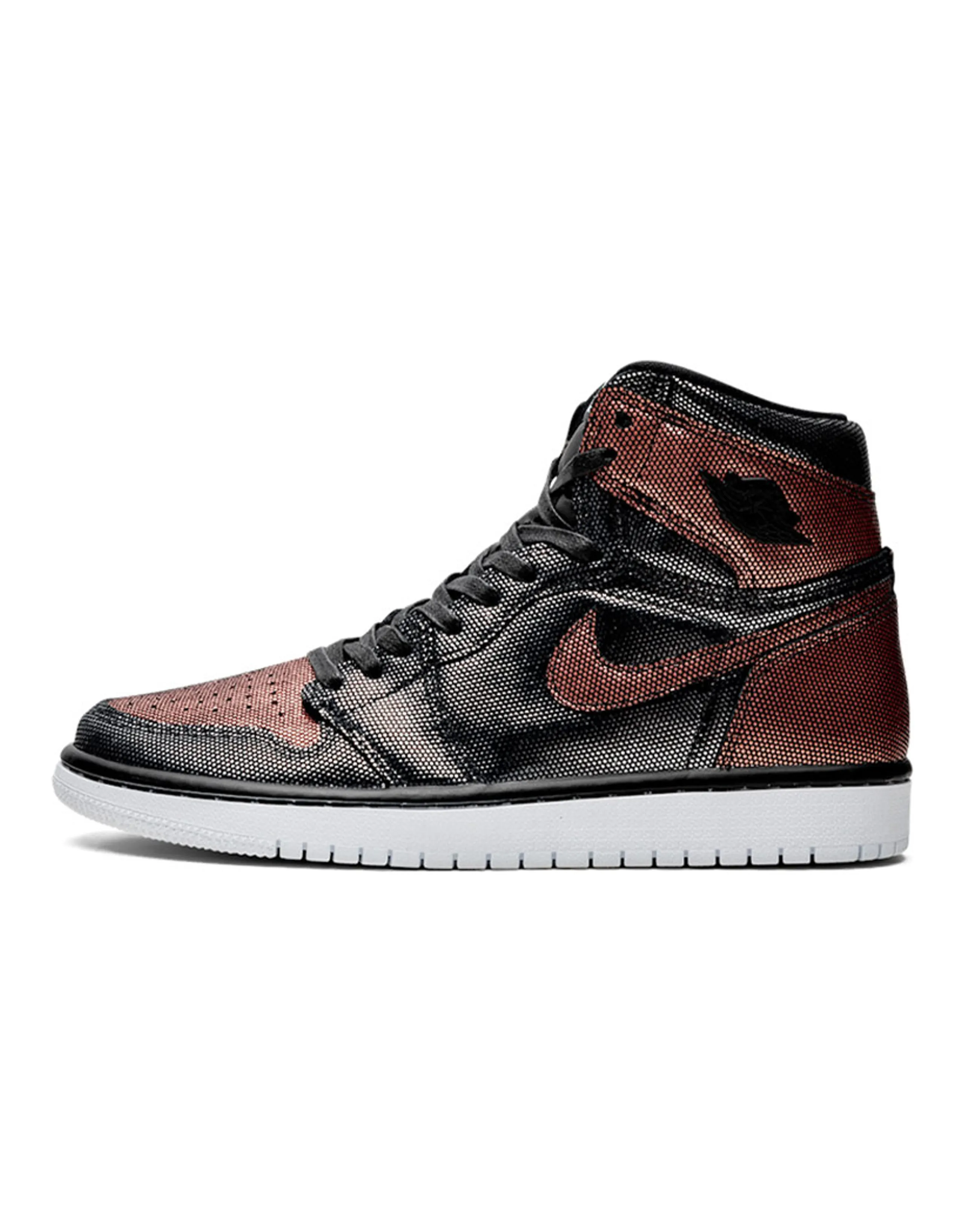 JORDAN 1 Retro High Fearless Metallic Rose Gold Women's