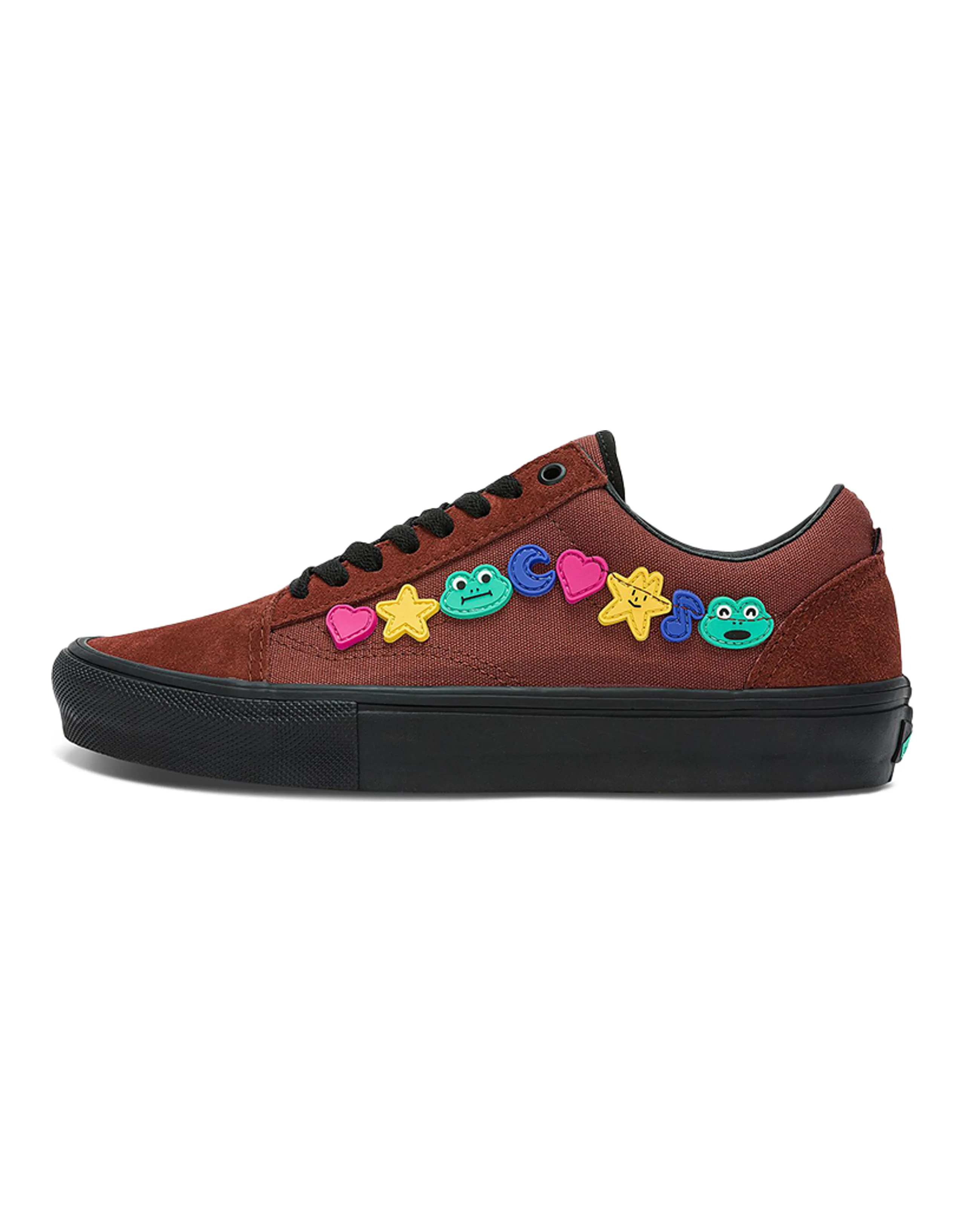 Old Skool Frog Skateboards X Skate Vans 'Brown'