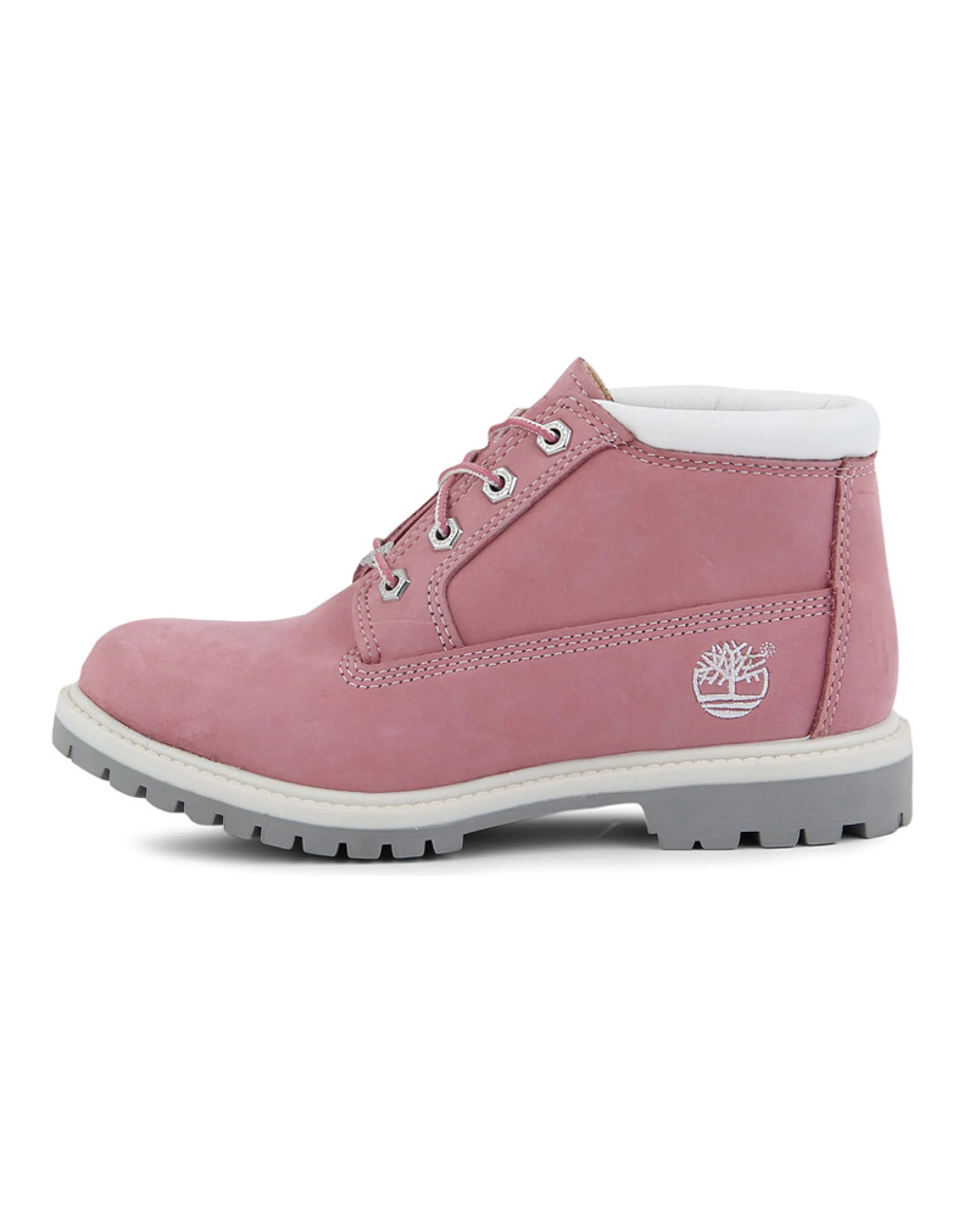 Timberland Nellie Waterproof Chukka Wide Fit Boots 'Pink Nubuck' Women's