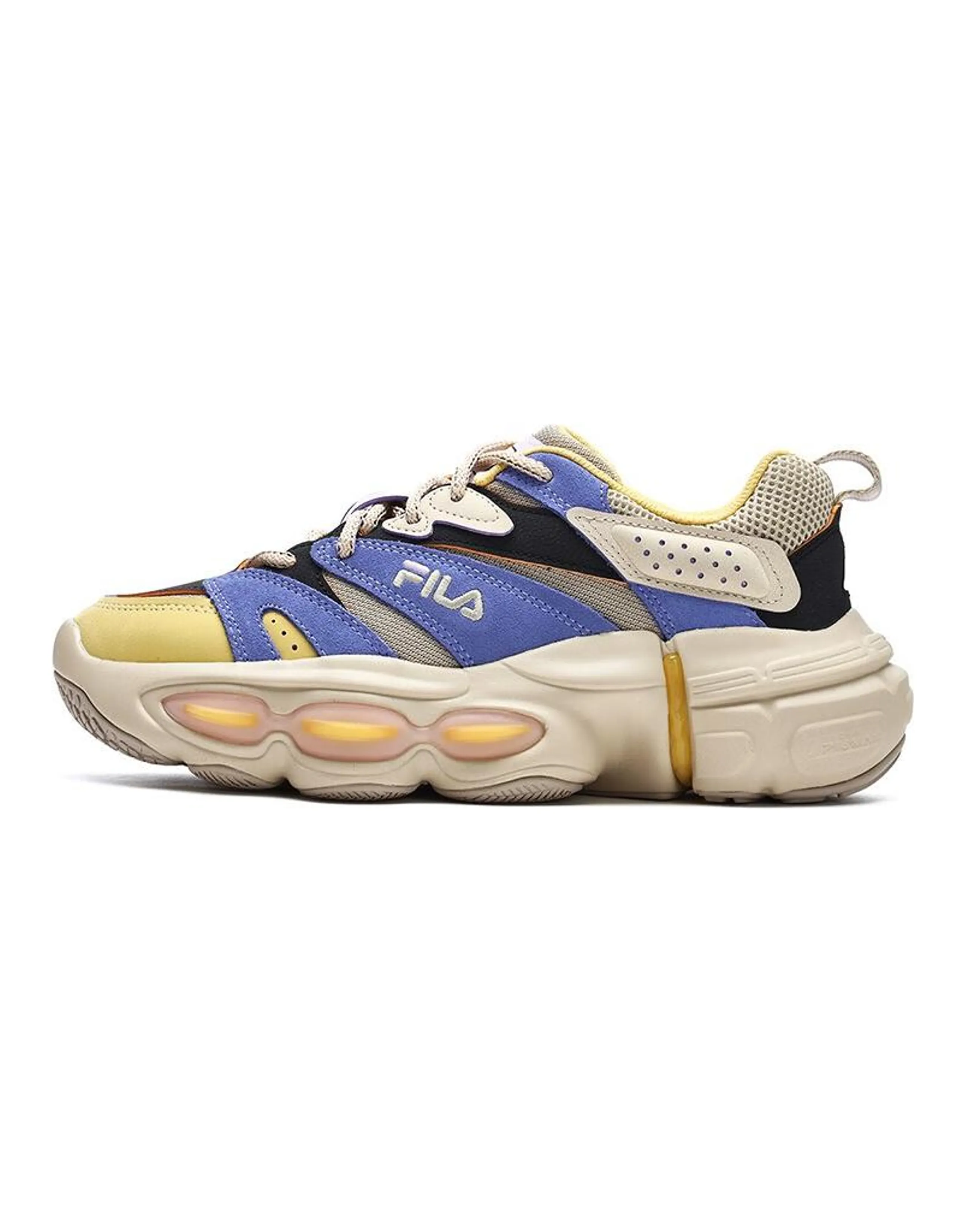 FILA Et Fashion Shoes 'Beige Bue Yellow' Women's