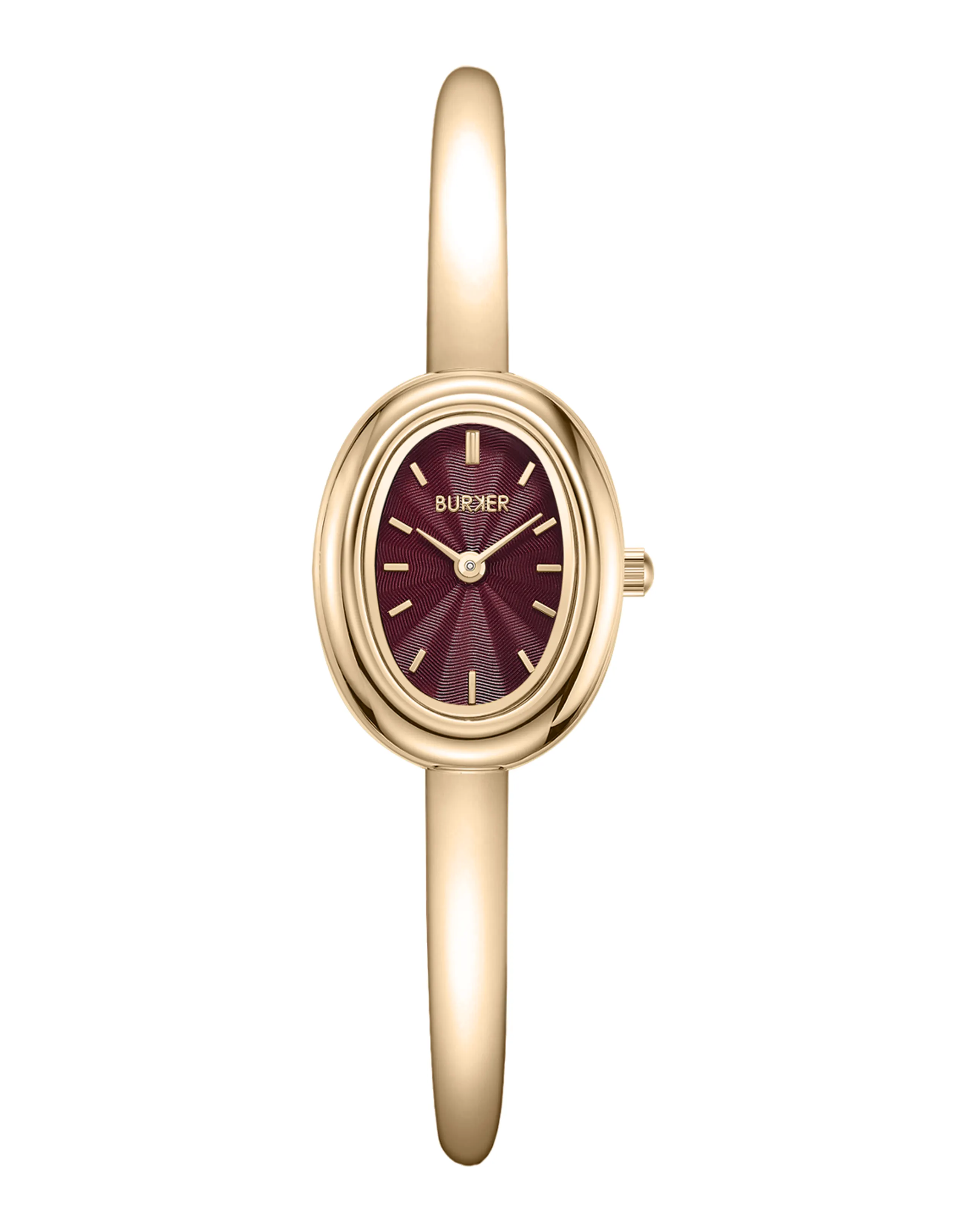 Diana Petite Gold Burgundy