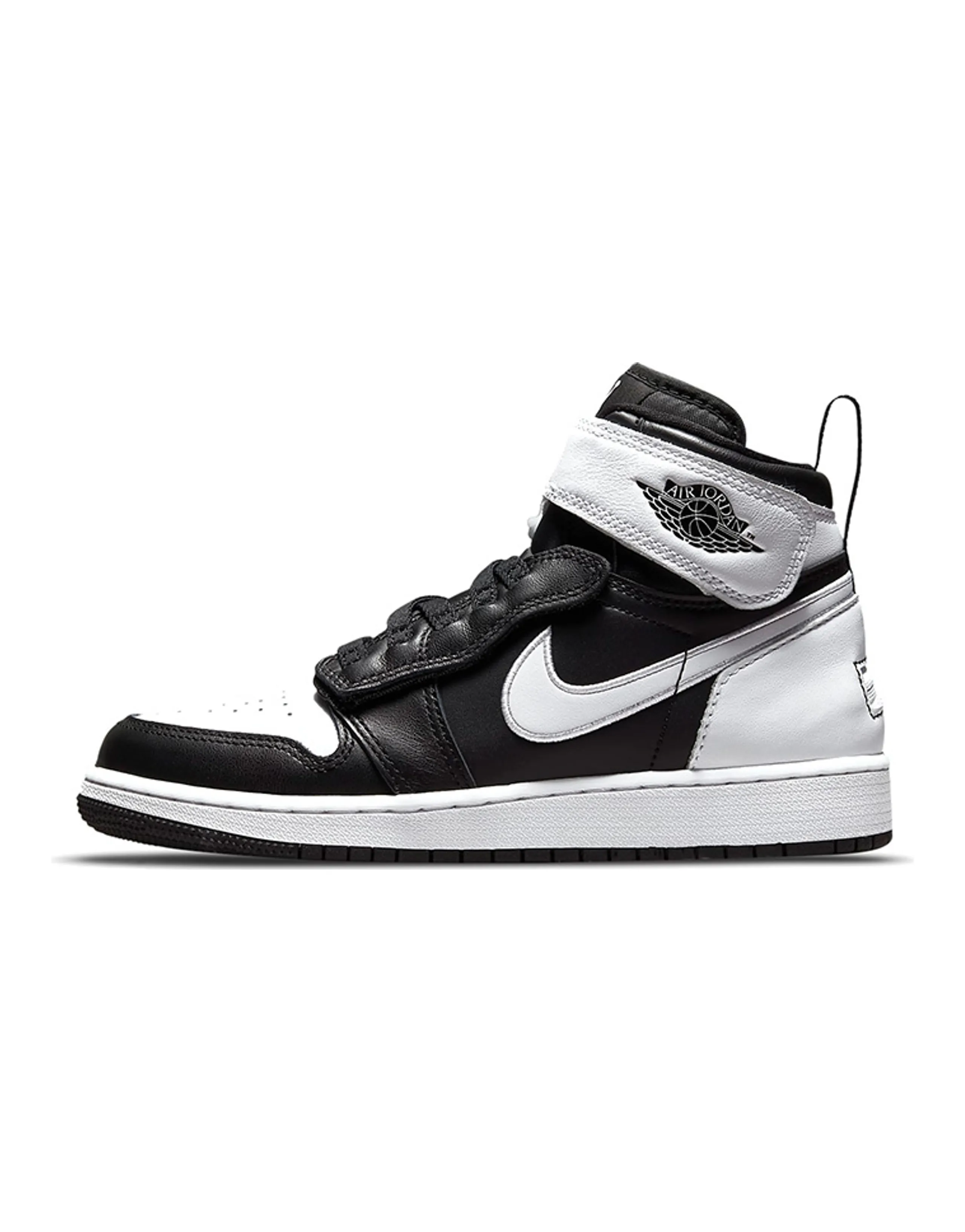 Jordan 1 High FlyEase Black White GS