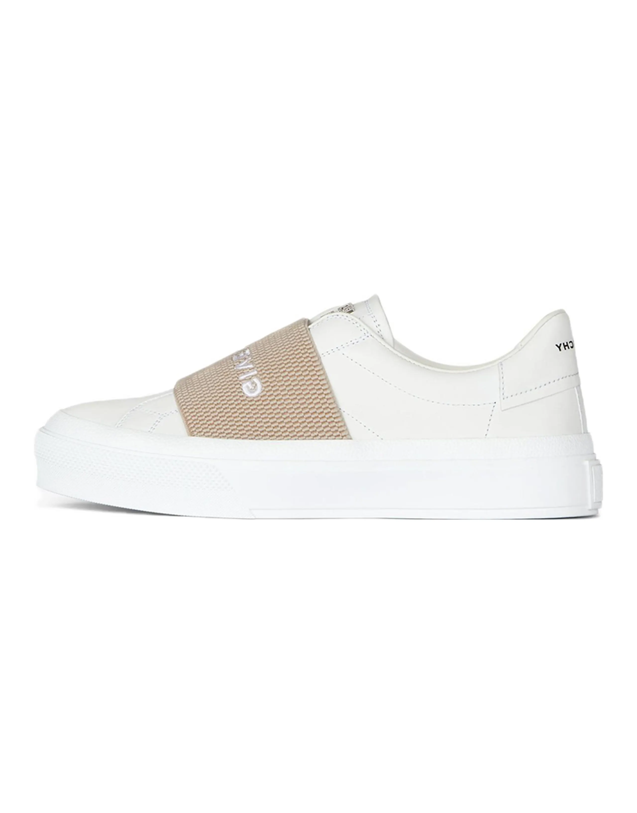 GIVENCHY City Sport Stylish Skateboarding Shoes Women's White Beige
