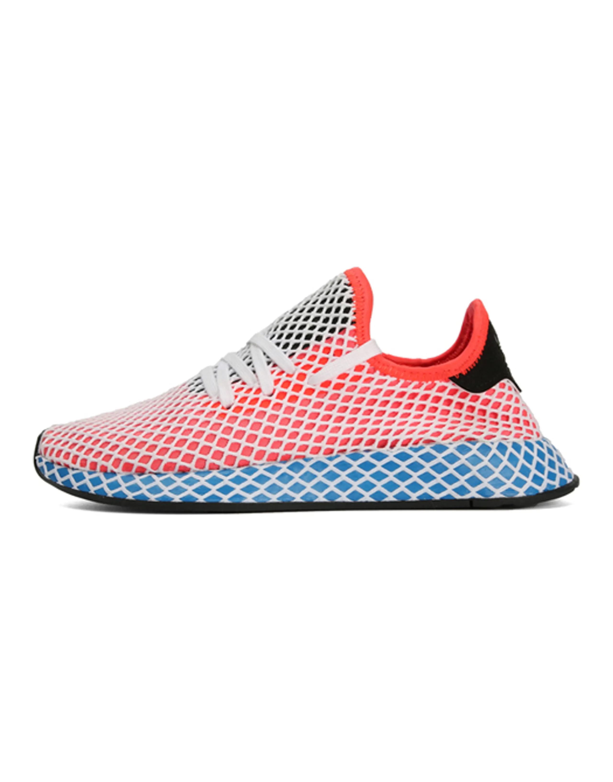 Adidas Deerupt Solar Red Bluebird