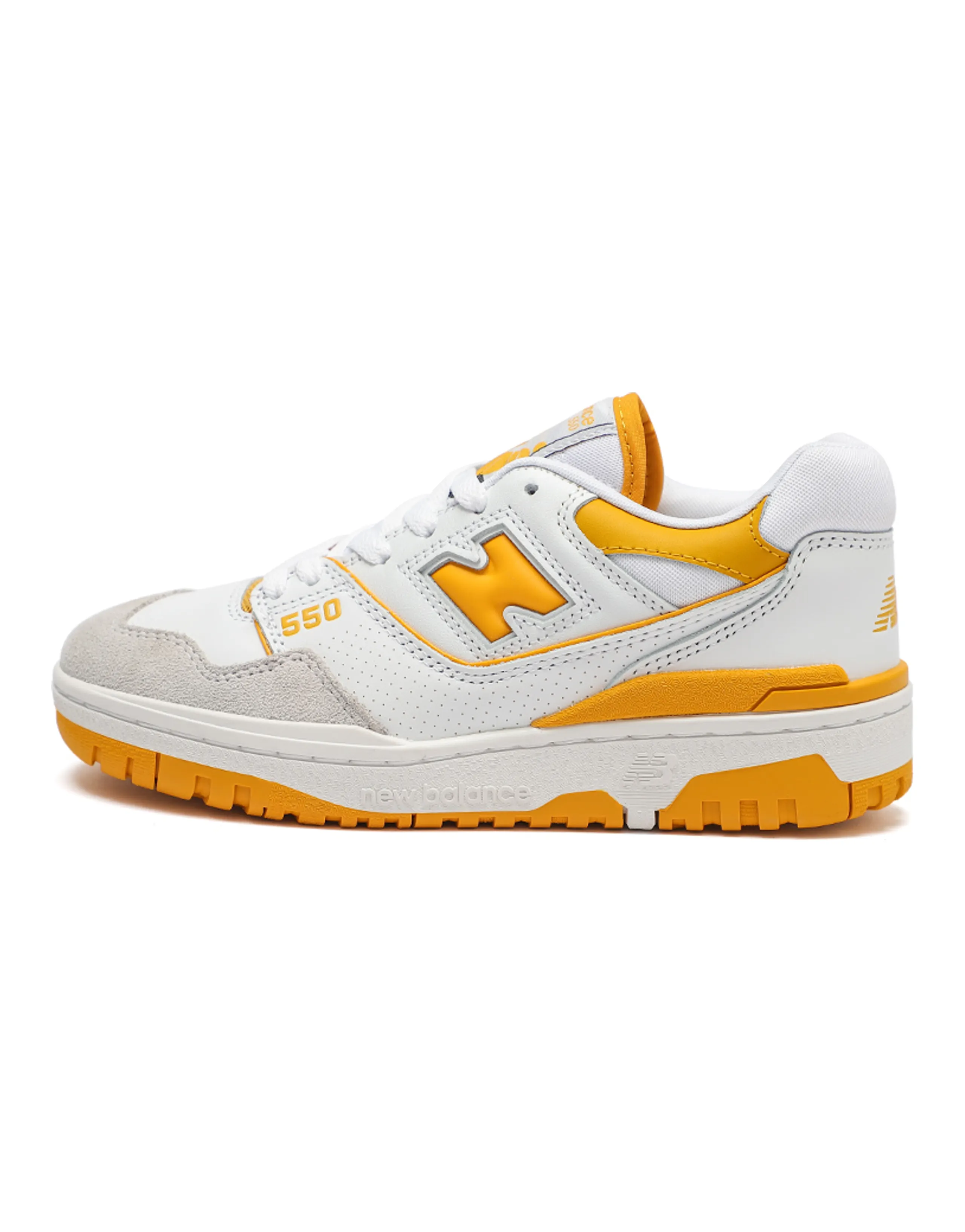 New Balance 550 Sea Salt Varsity Gold