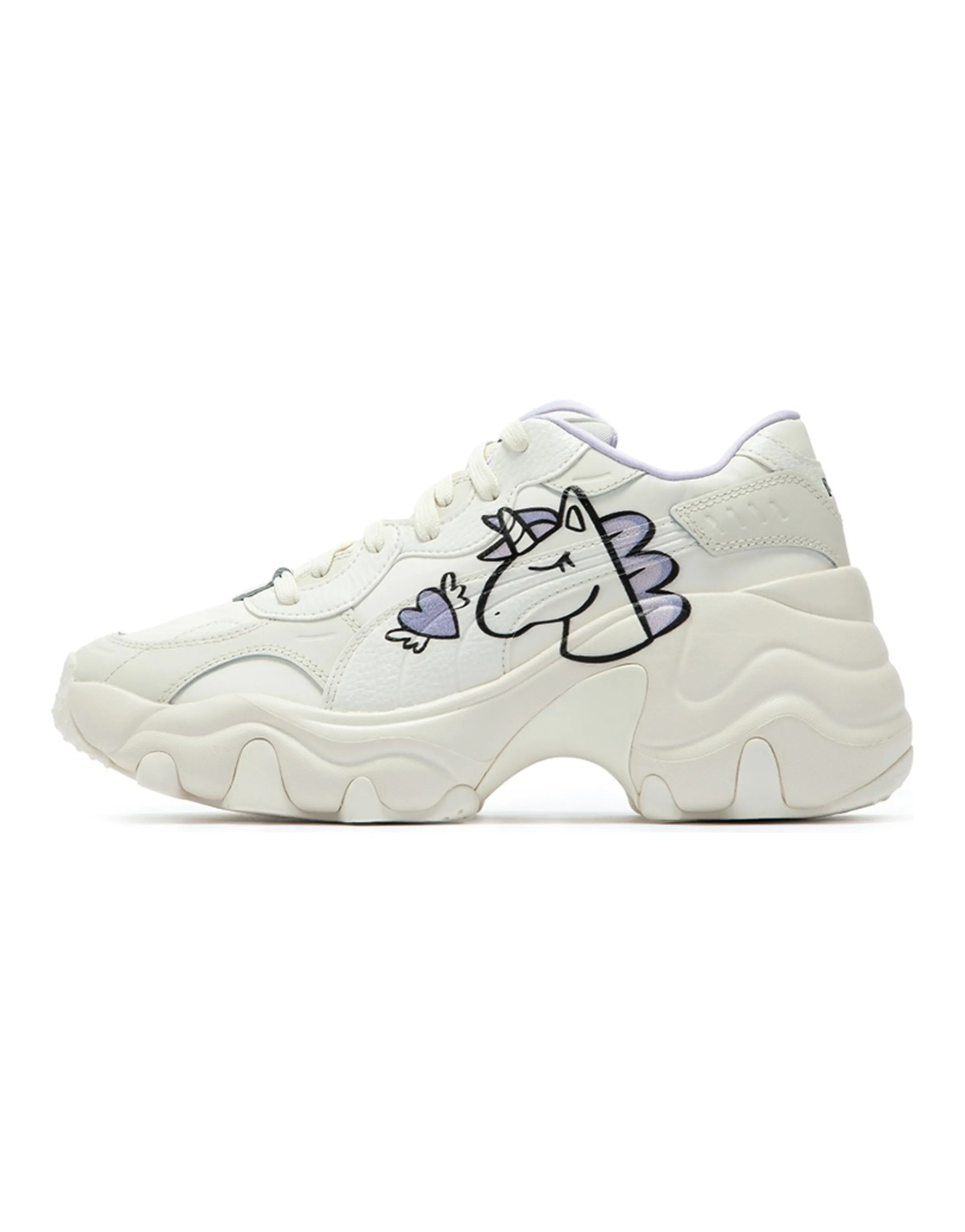 PUMA Pulsar Wedge 'White Purple' Women's