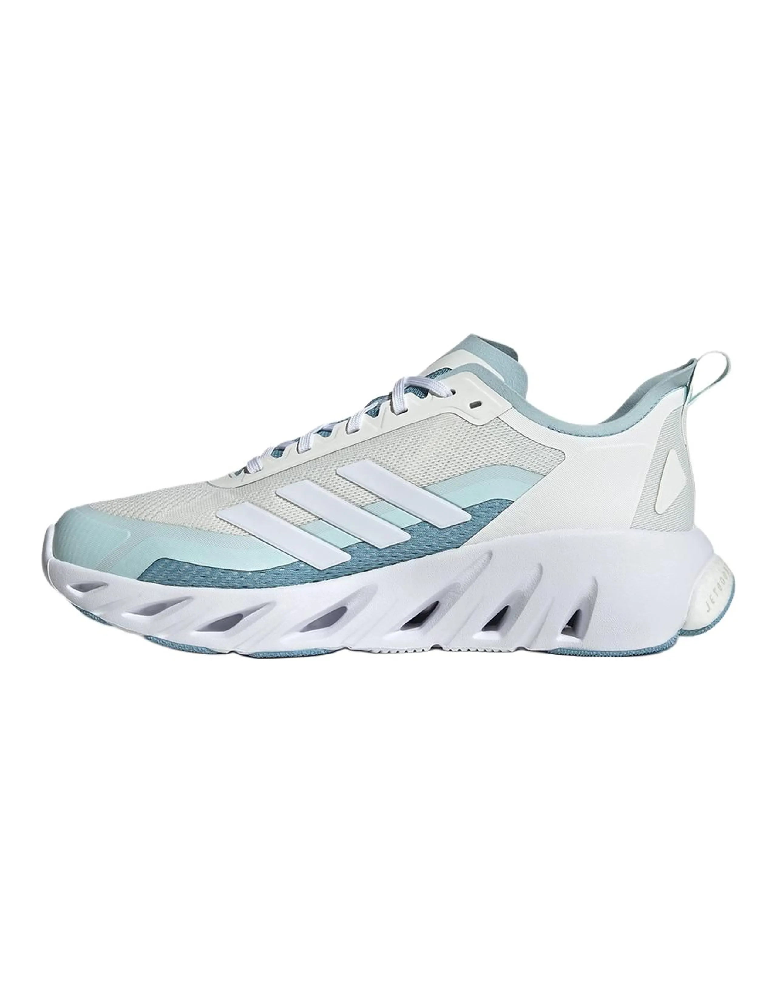 adidas ALL DAY BOOM Comfortable Anti-Slip Low-Top Casual Shoes Unisex White Blue