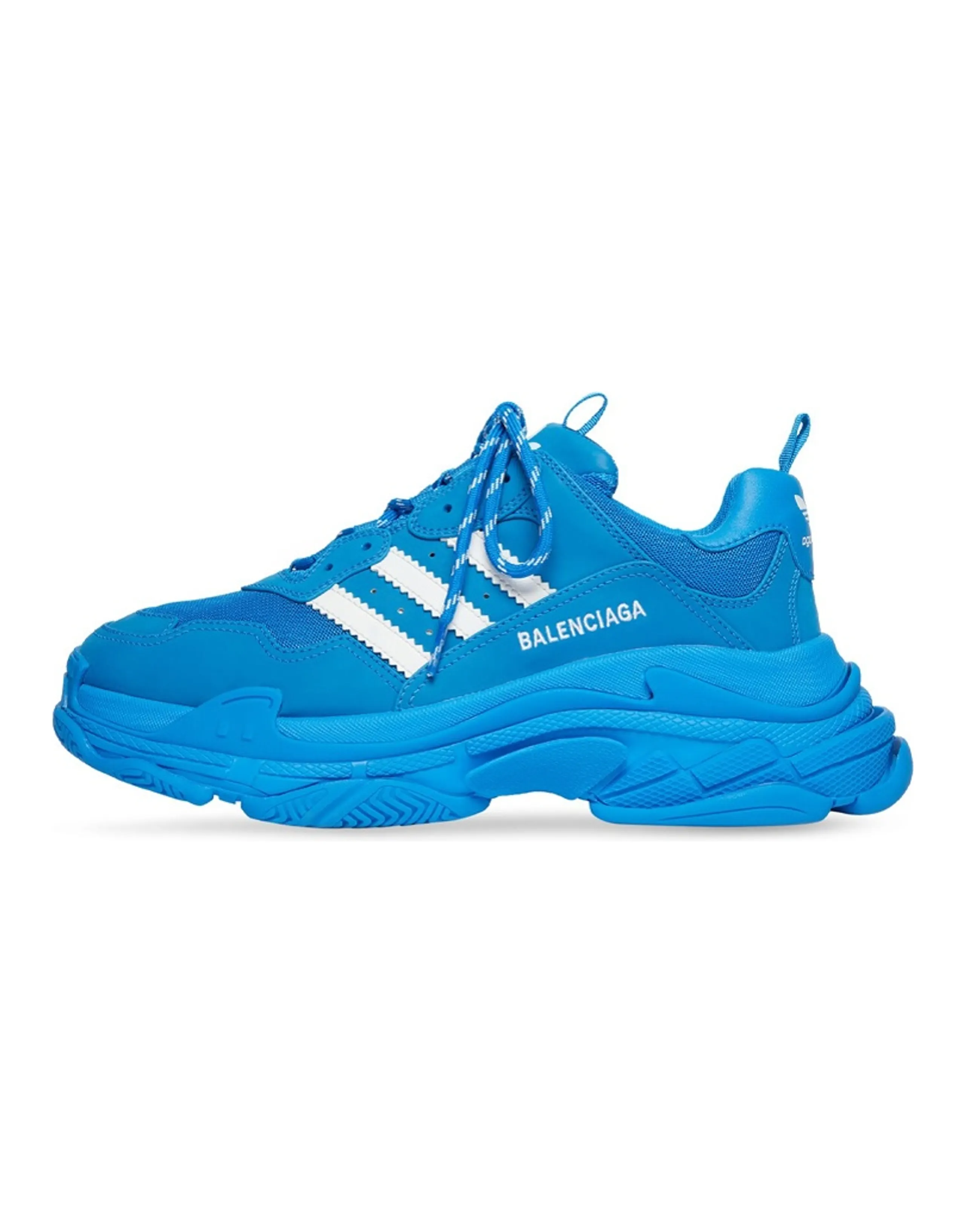 Balenciaga X Adidas Triple S Blue White Women's