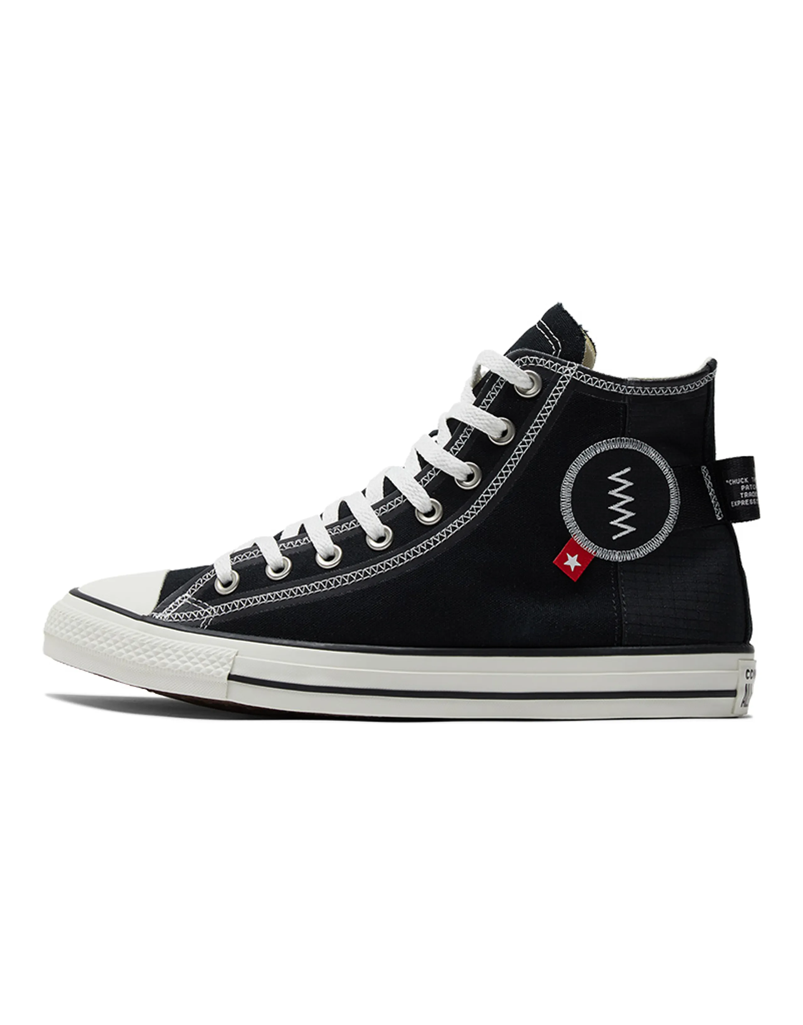 Converse Chuck Taylor All Star High 'Logo Tag   Black'