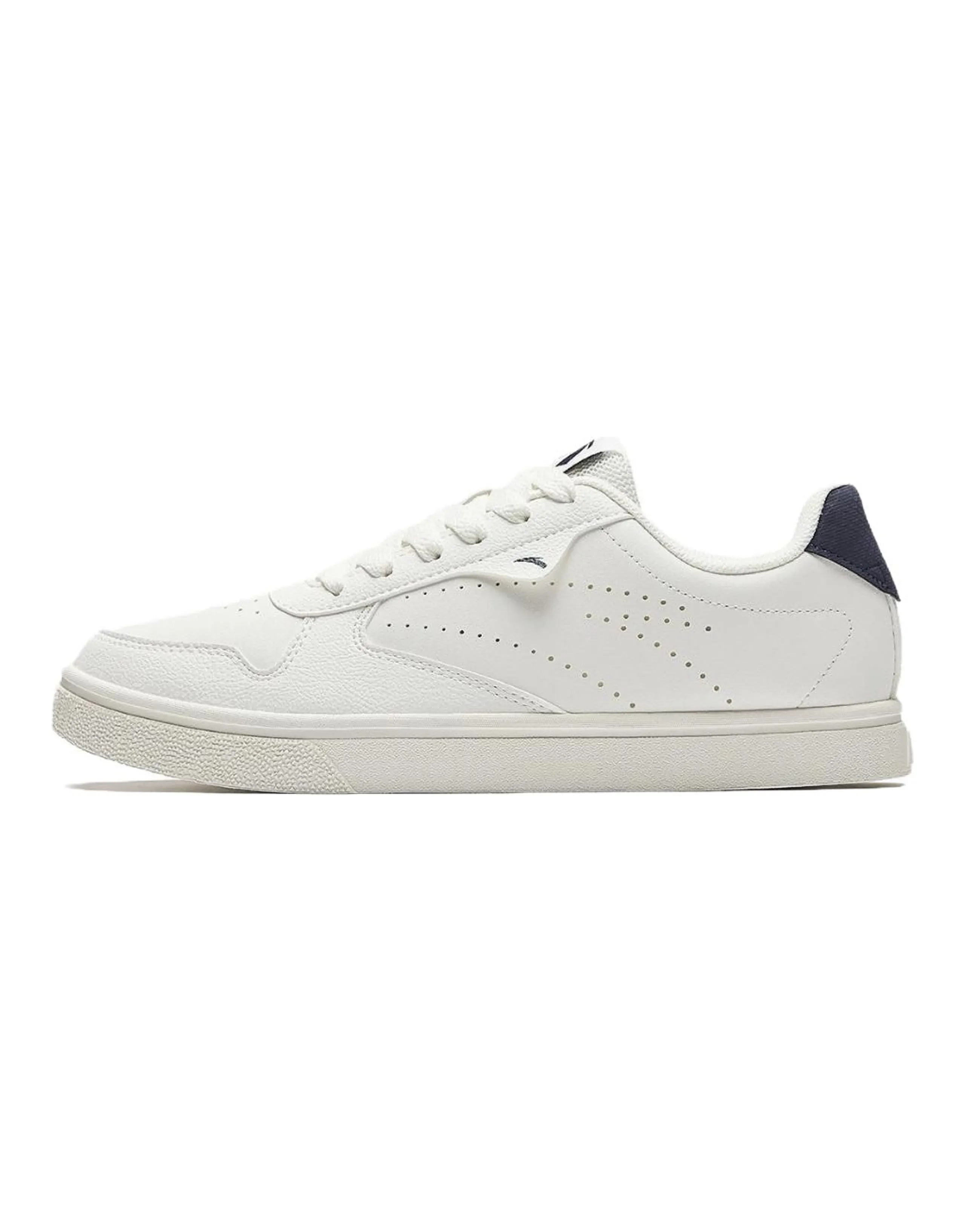 Anta Lifestyle Series Versatile Simple Comfortable Anti-Slip Lightweight Low-Top Sneakers Women's White Blue