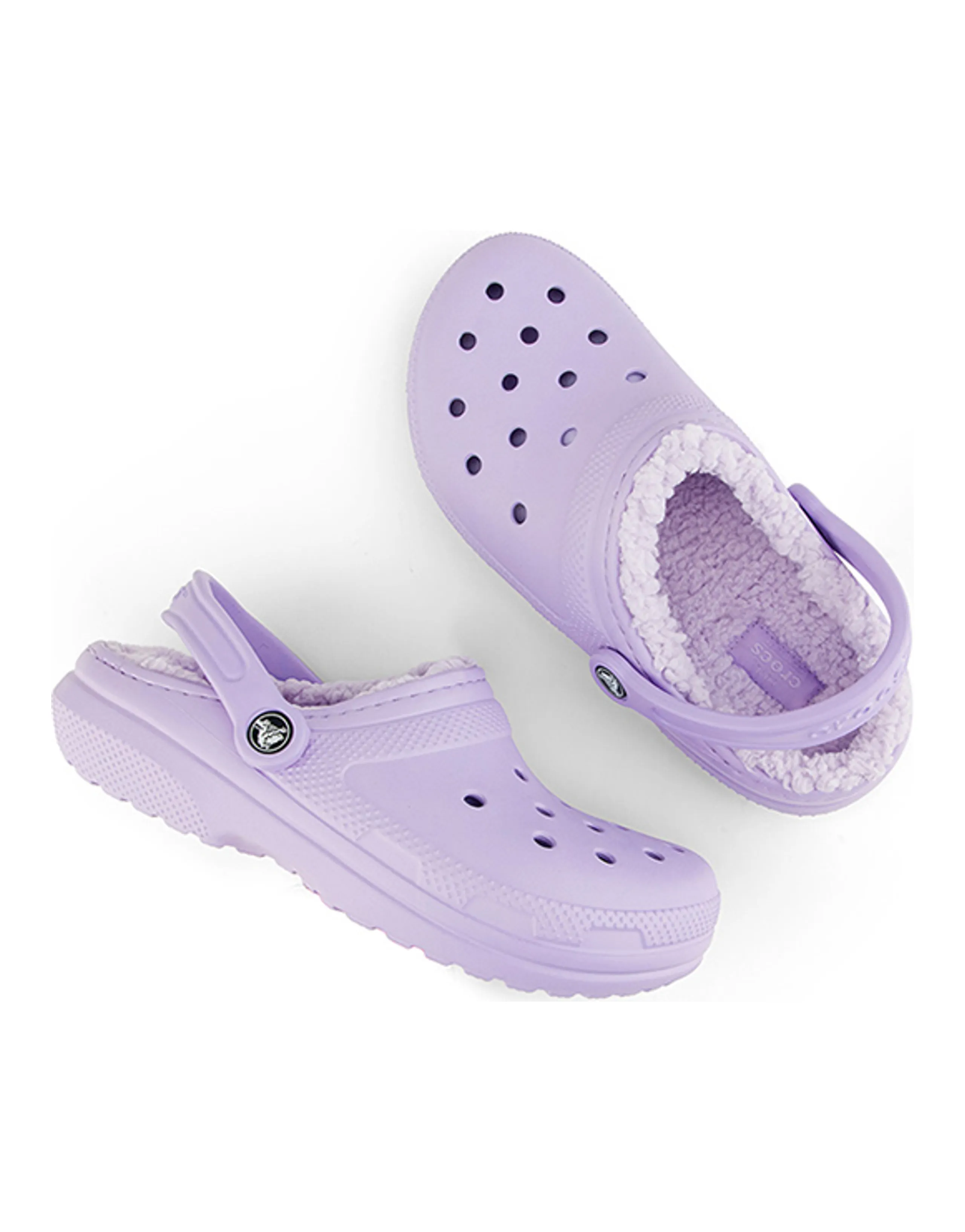 Crocs Classic Lined Clogs 'Lavender'