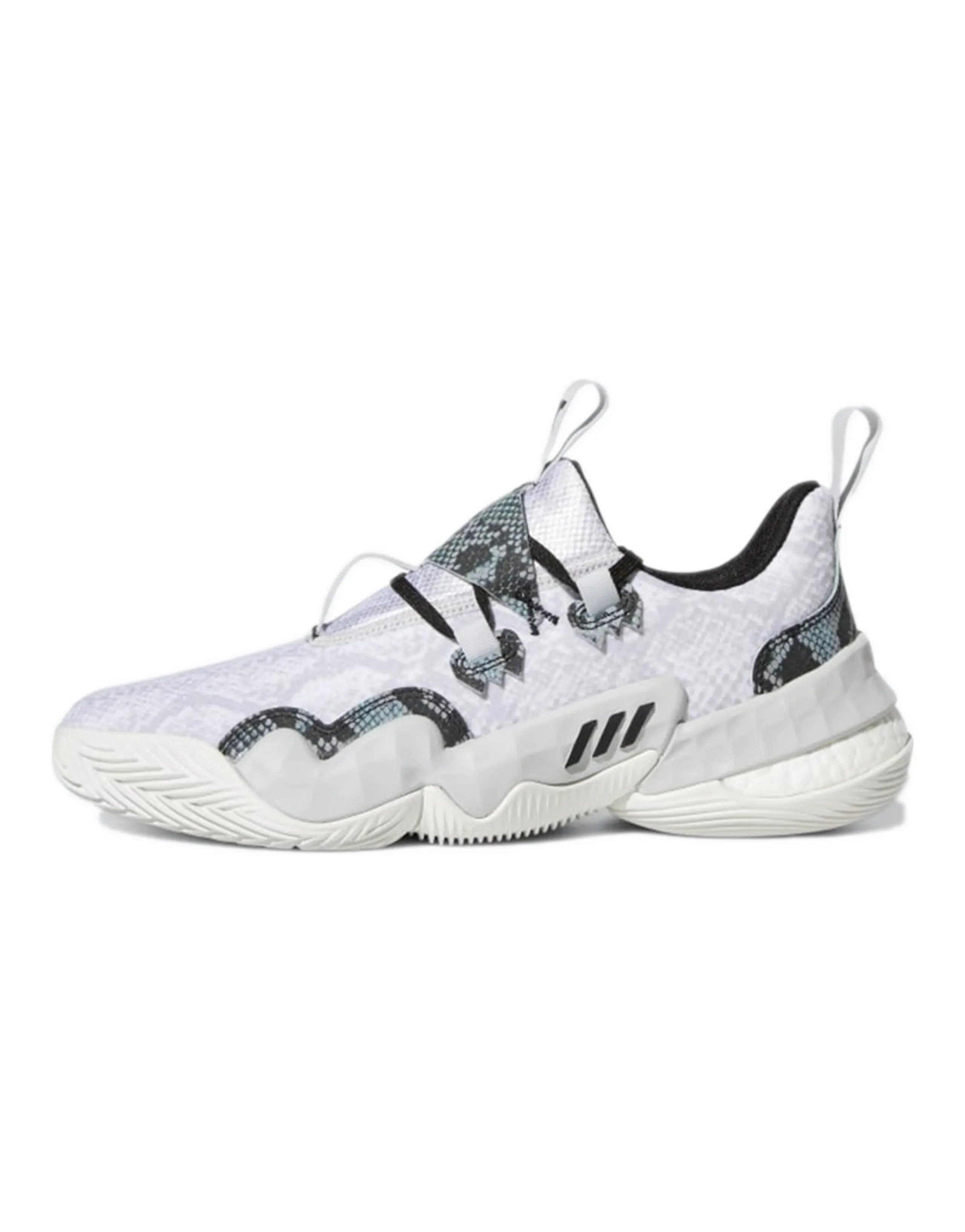 Adidas Trae Young 1 Light Solid Grey Snakeskin