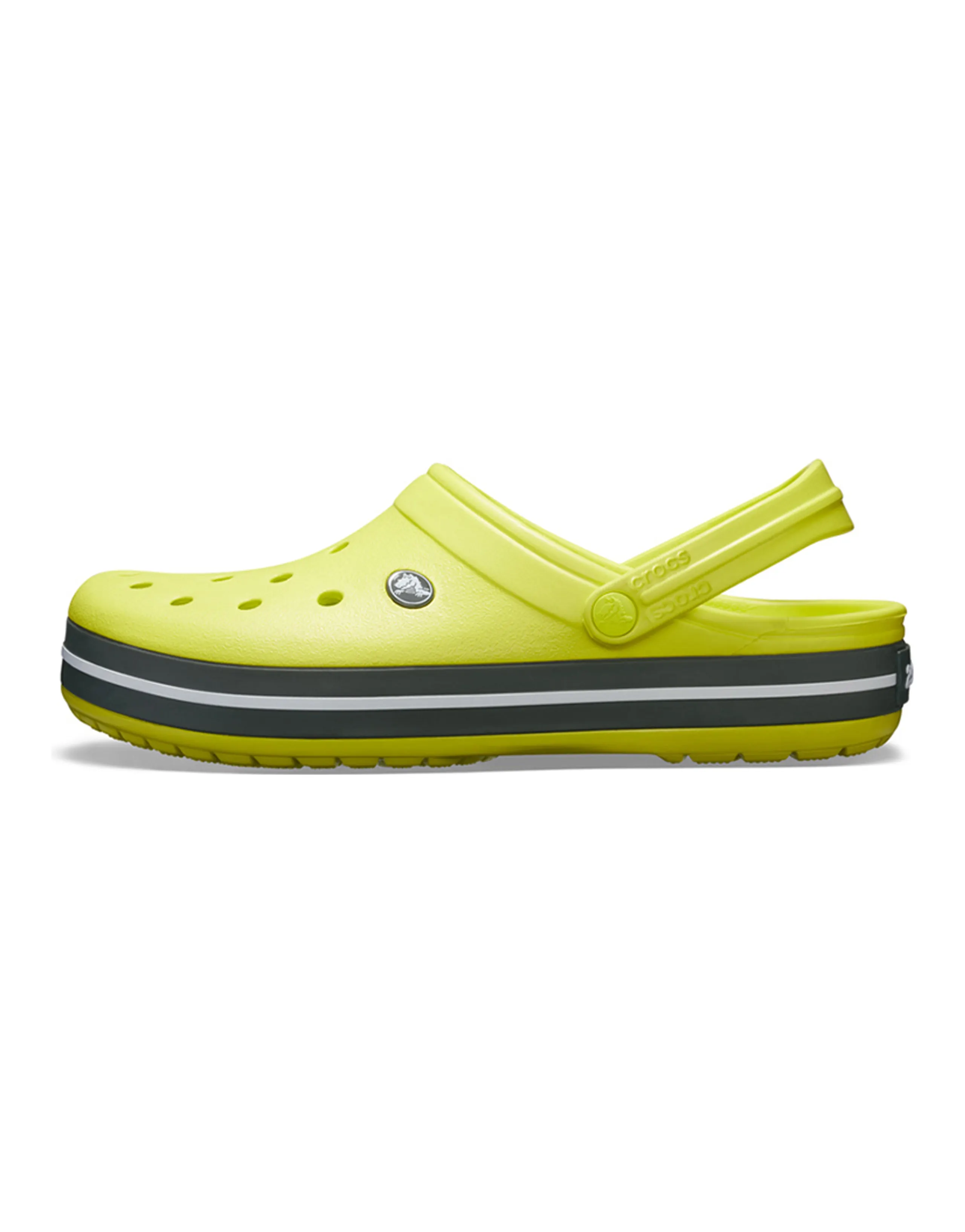 Crocs Closed-Toe Flat Sport Sandals Grass Green