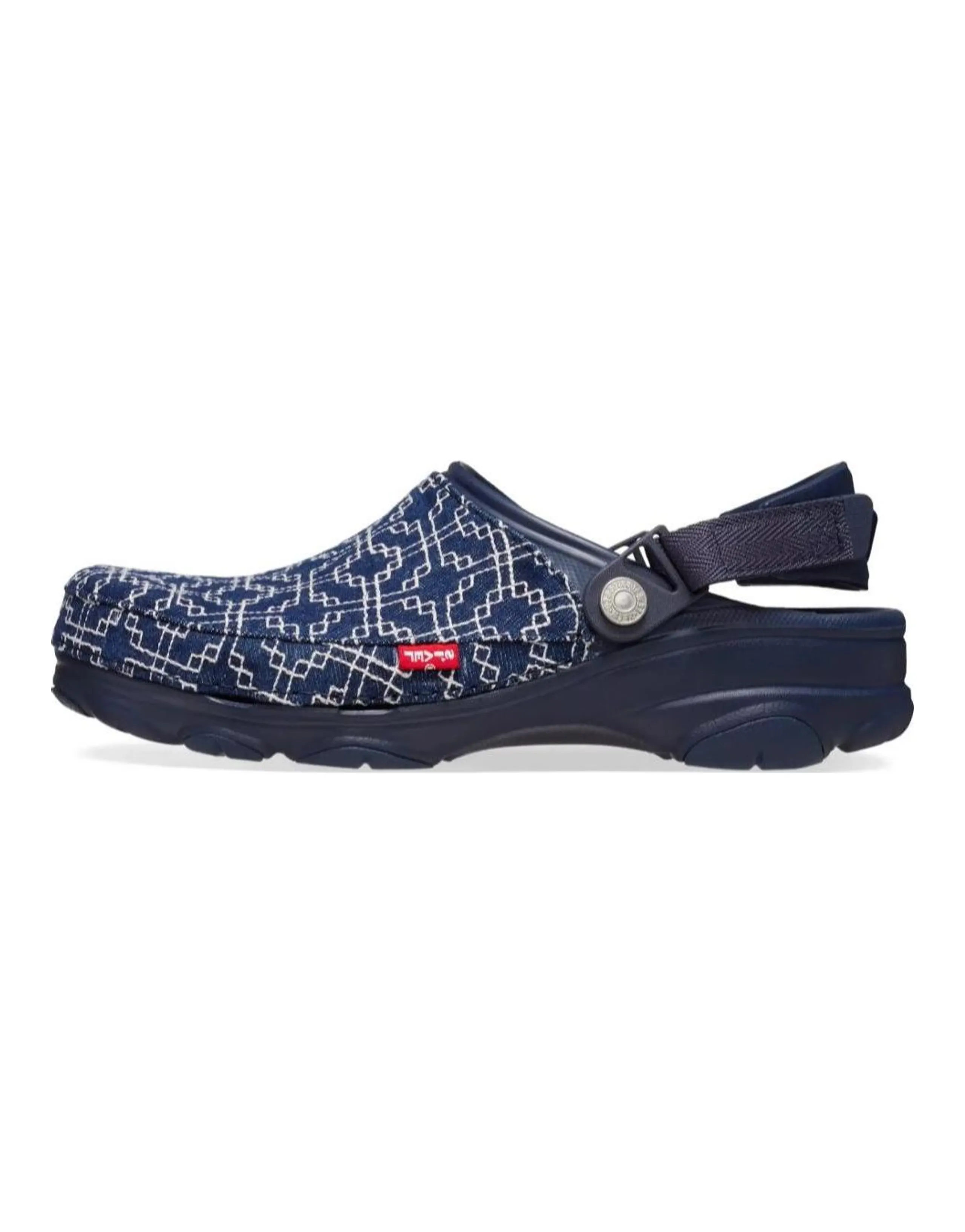 Crocs Classic All Terrain Clog Levi's Sashiko Dark Wash