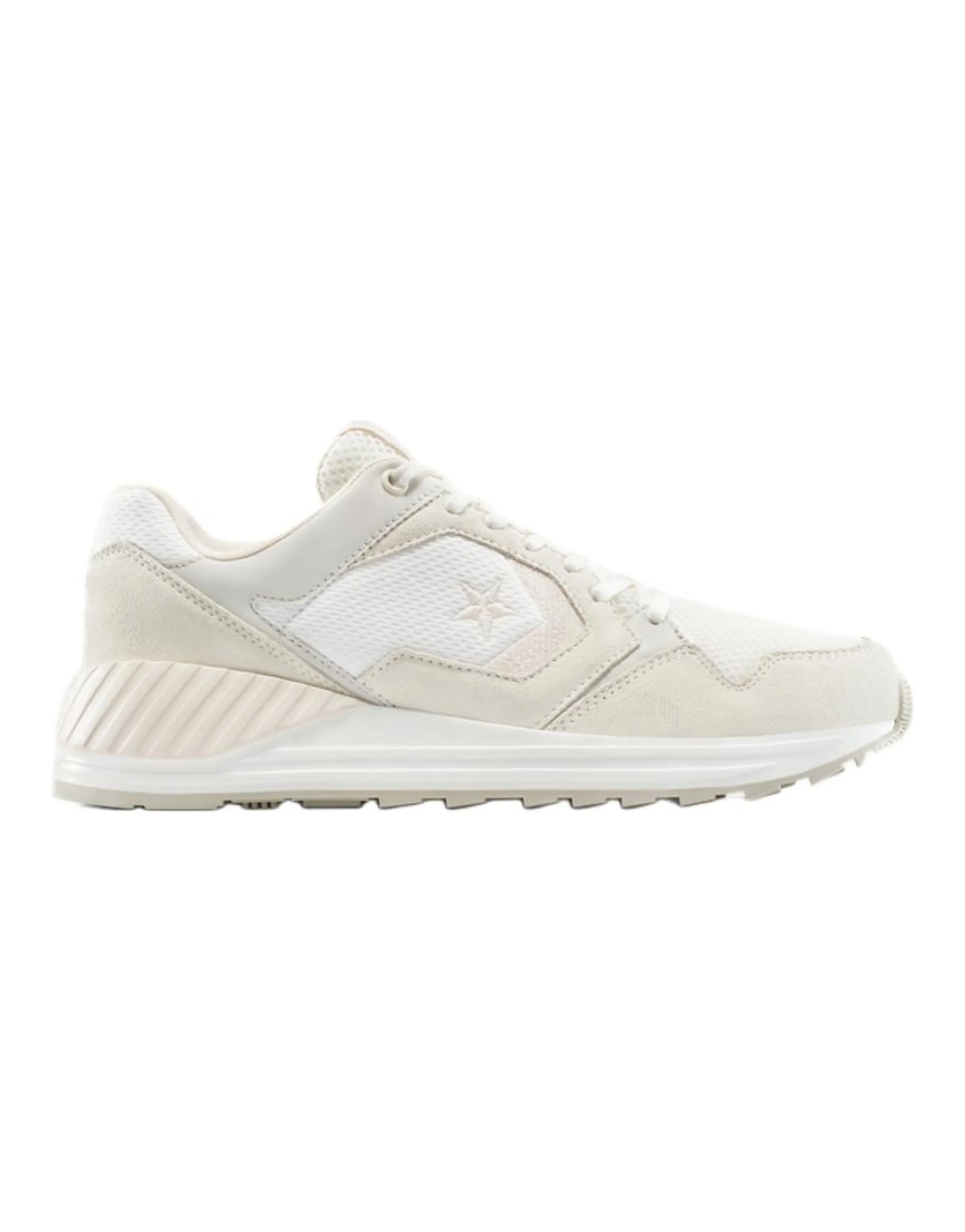 Converse WAVE TRAINER Trendy Versatile Low-Top Casual Shoes Unisex White