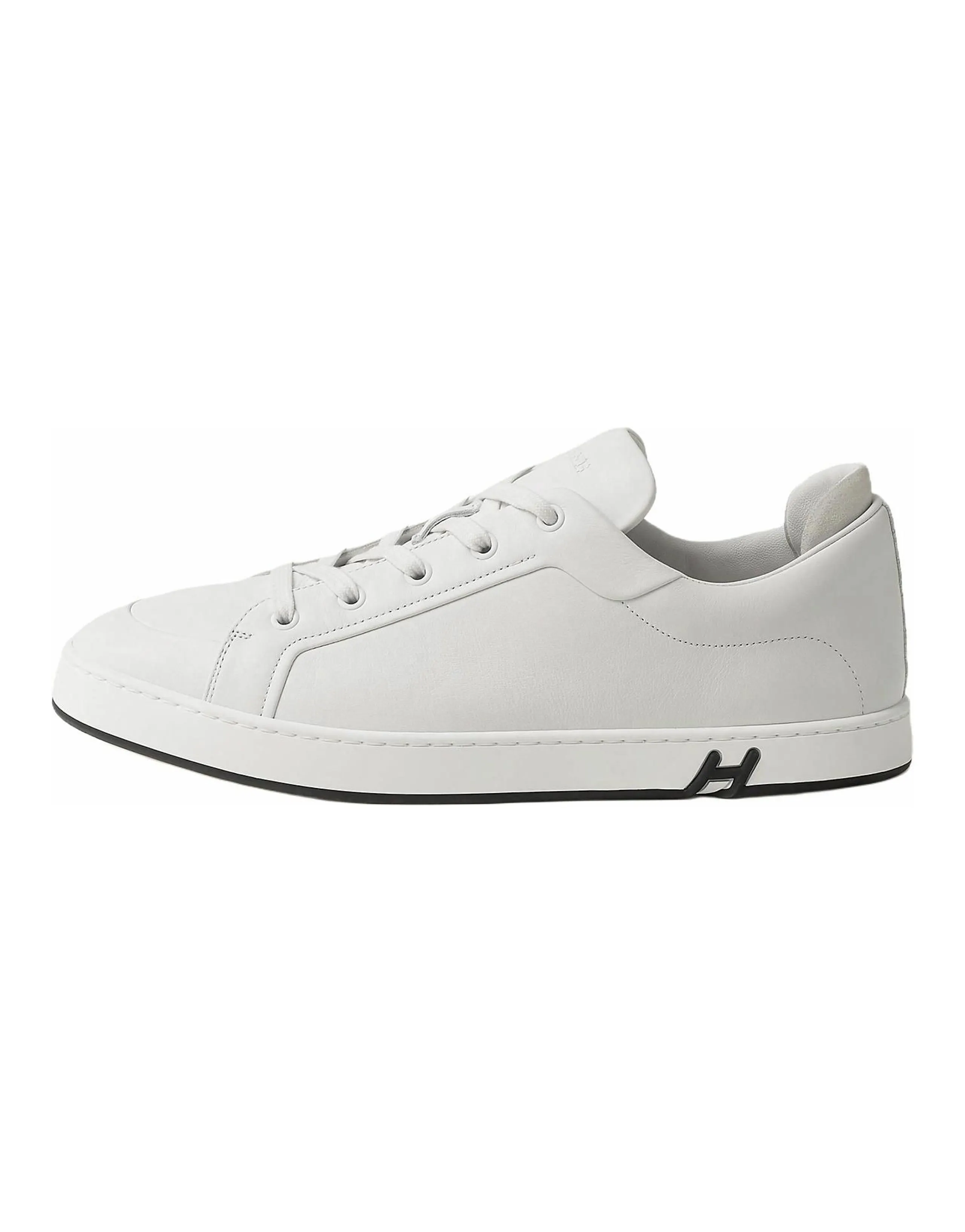 HERMES Low-Top Skateboard Shoes Men's White