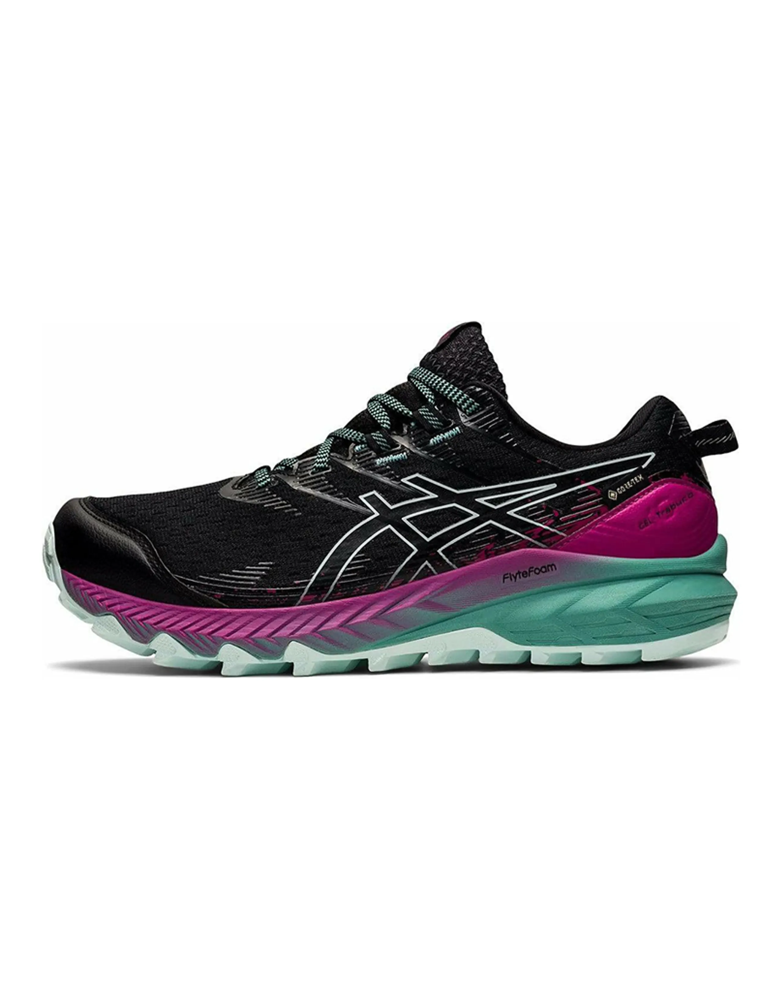 Asics Gel Trabuco 10 Gore Tex Black Soothing Sea Berry Women's