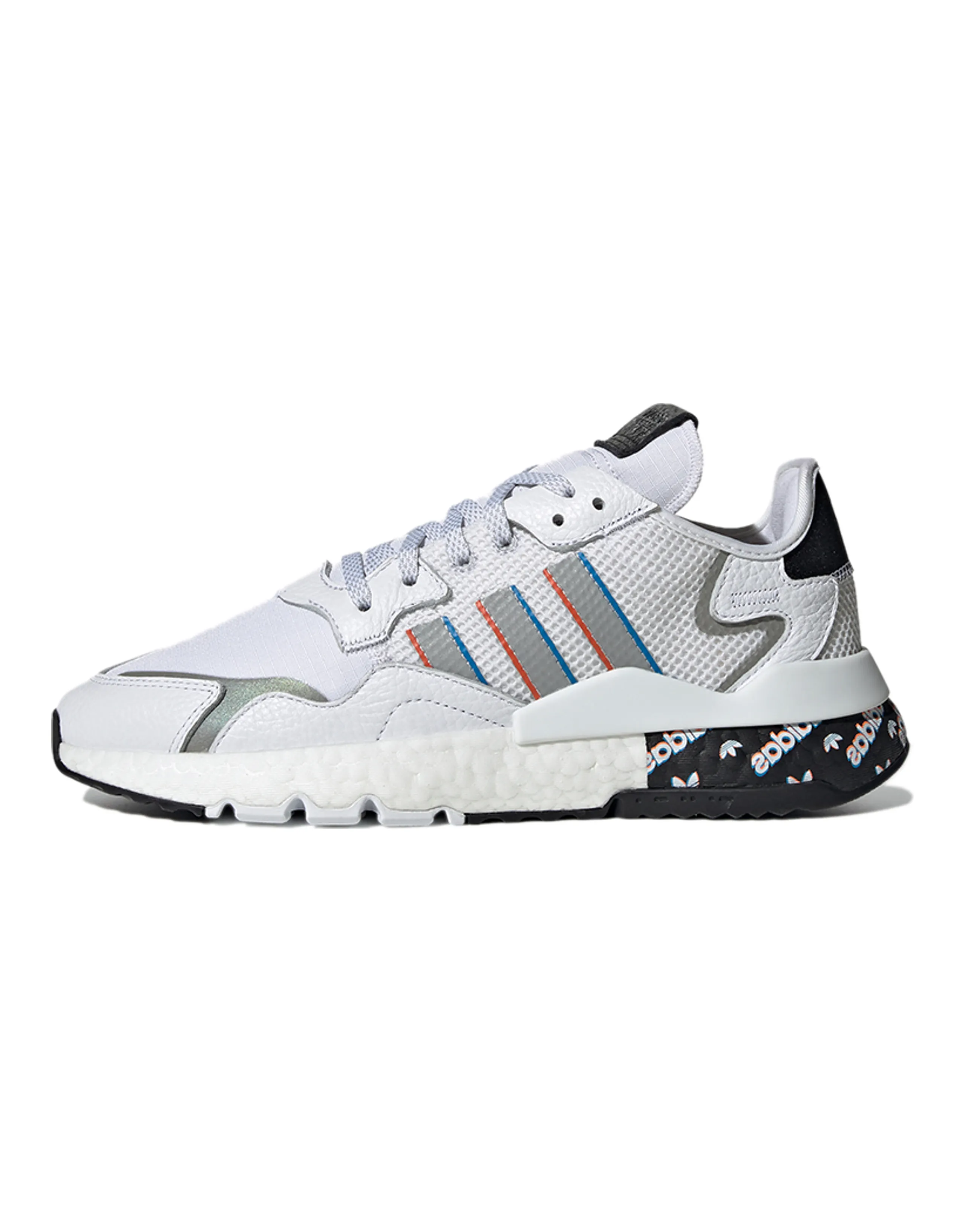 Adidas Originals Nite Jogger 'White Black Silver'