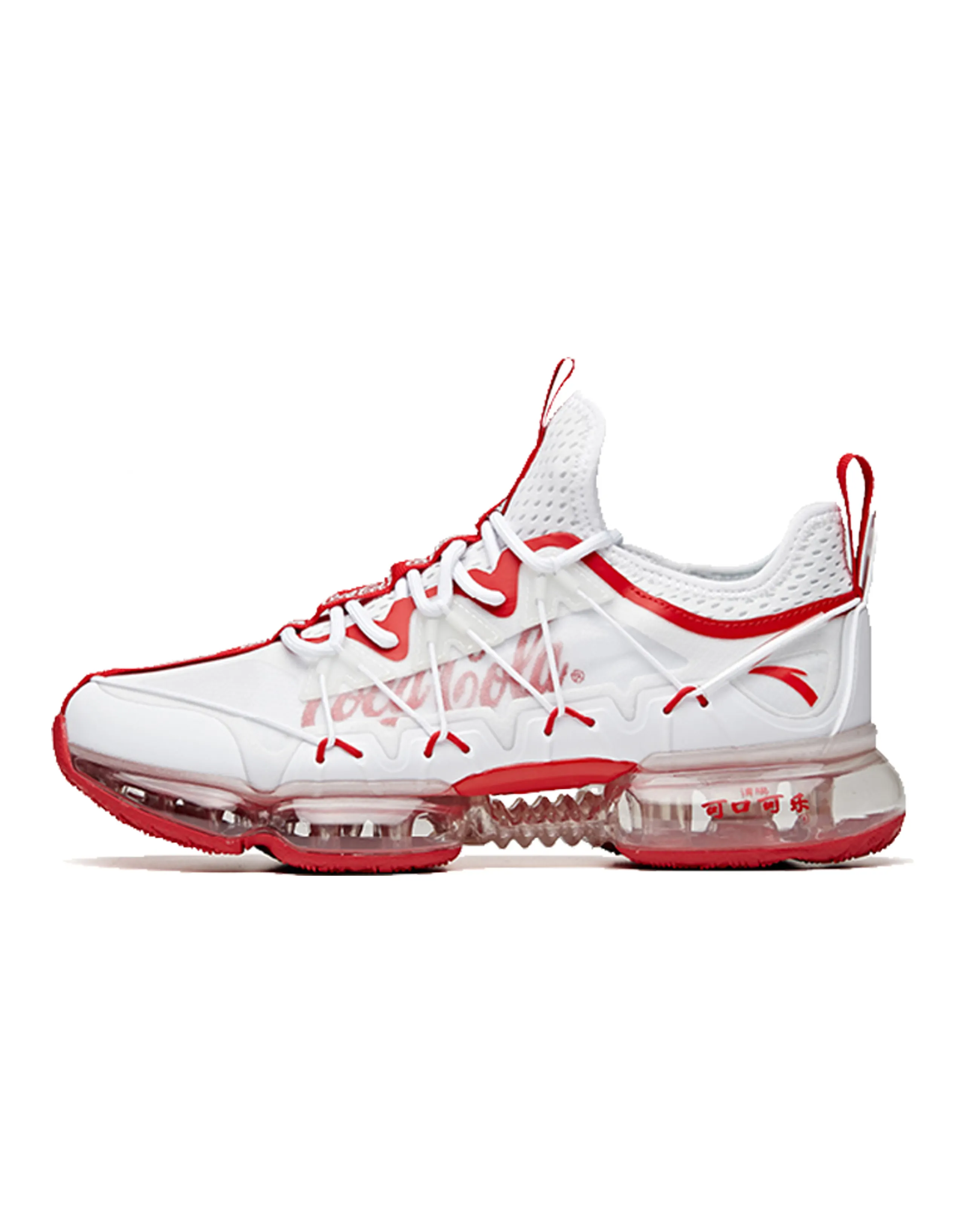 Coca-cola X ANTA Casual Shoes Women's Low-Top Red White