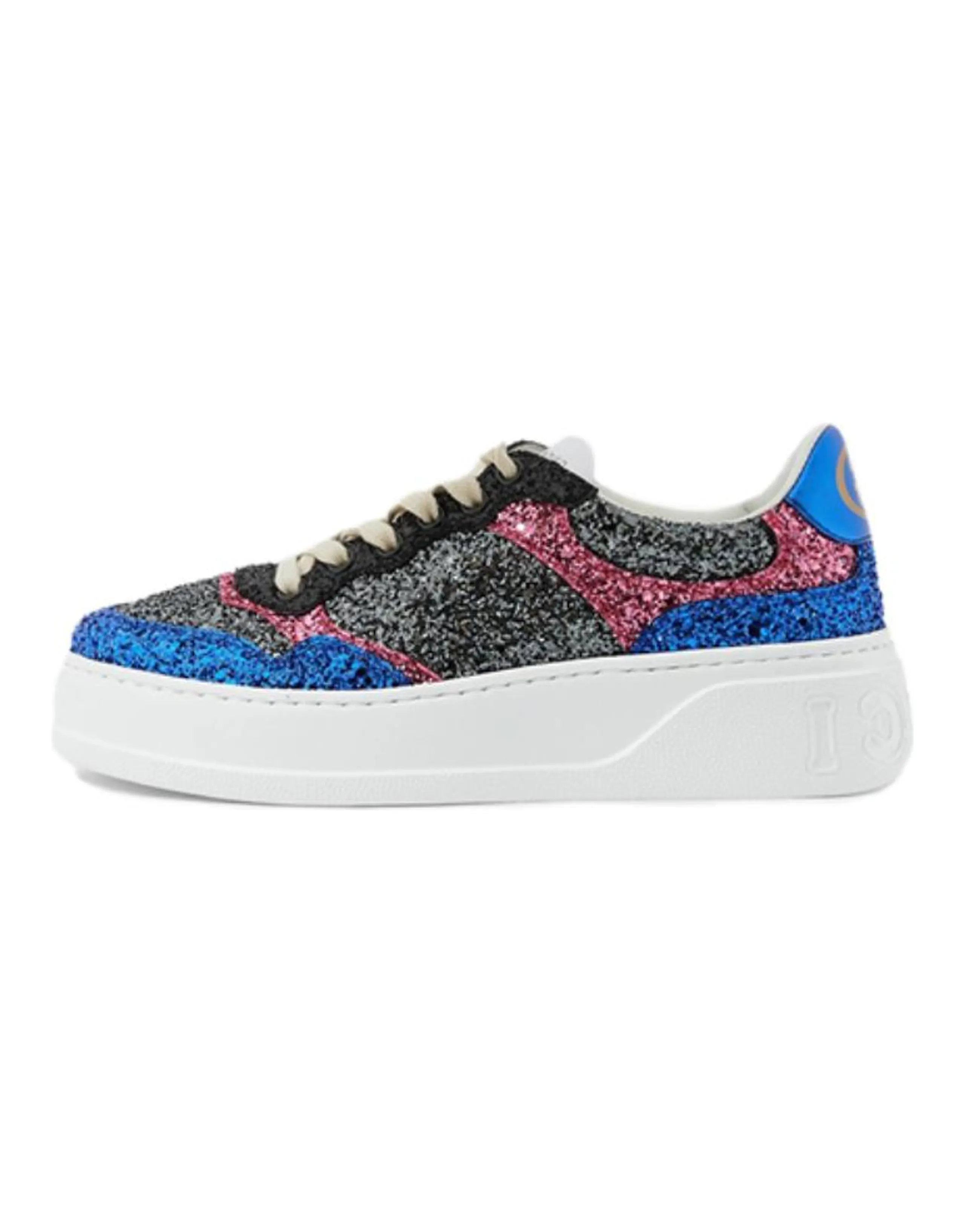 GUCCI Glitter-detailed Low-top Sneakers