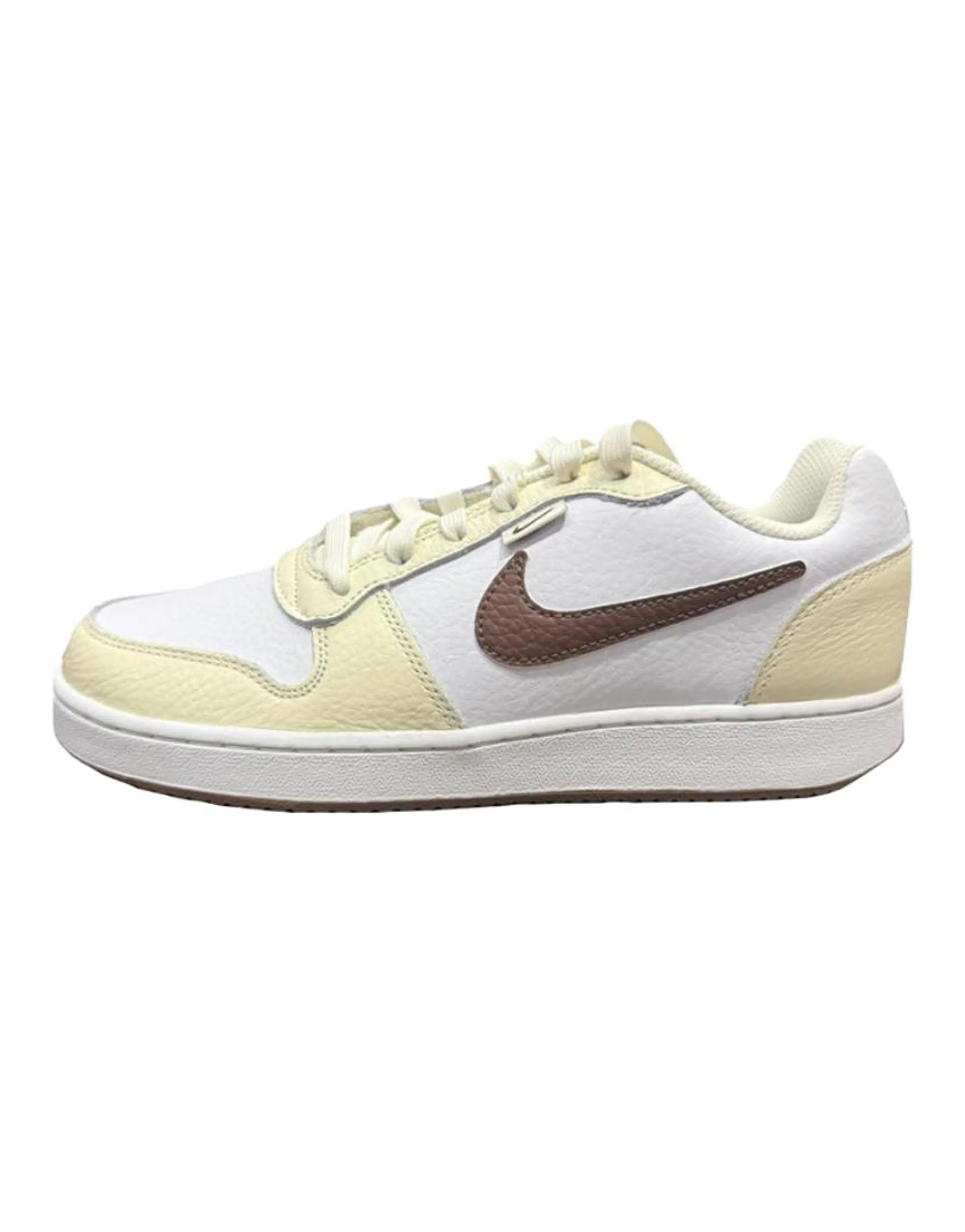 Nike EBERNON Abrasion Resistant Low Top Skateboard Shoes Men's White