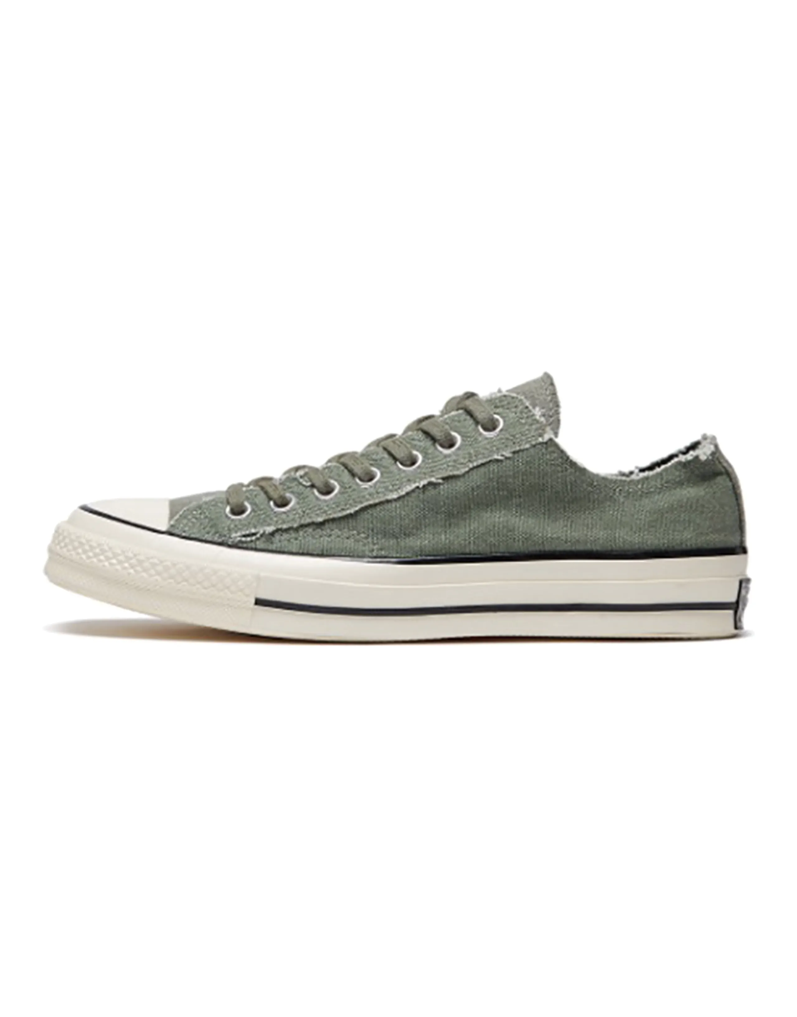Converse 1970s Chuck Taylor All Star Anti-Slip Wear-Resistant Low-Top Canvas Shoes Unisex Army Green