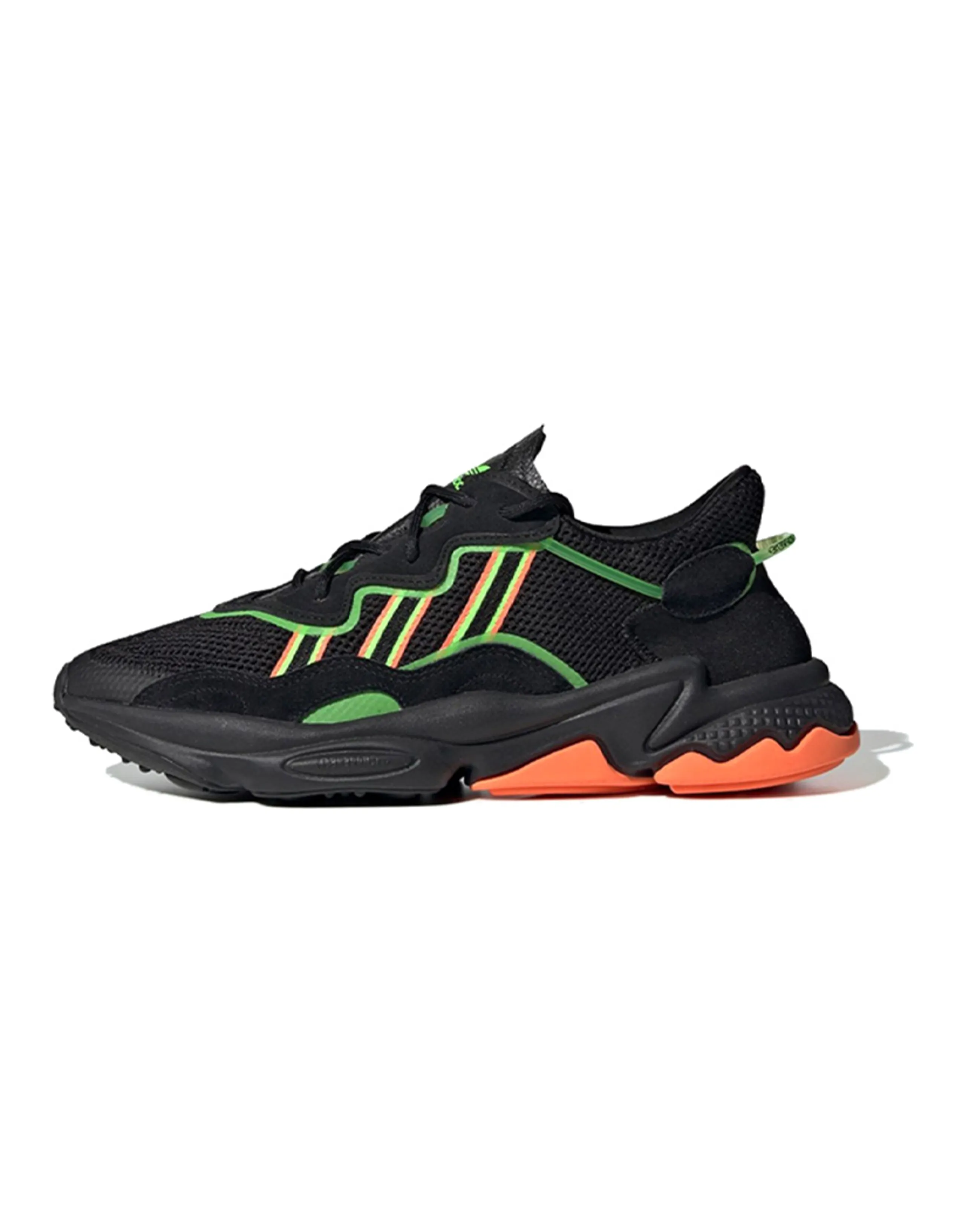 Adidas Originals Ozweego Black Orange Green