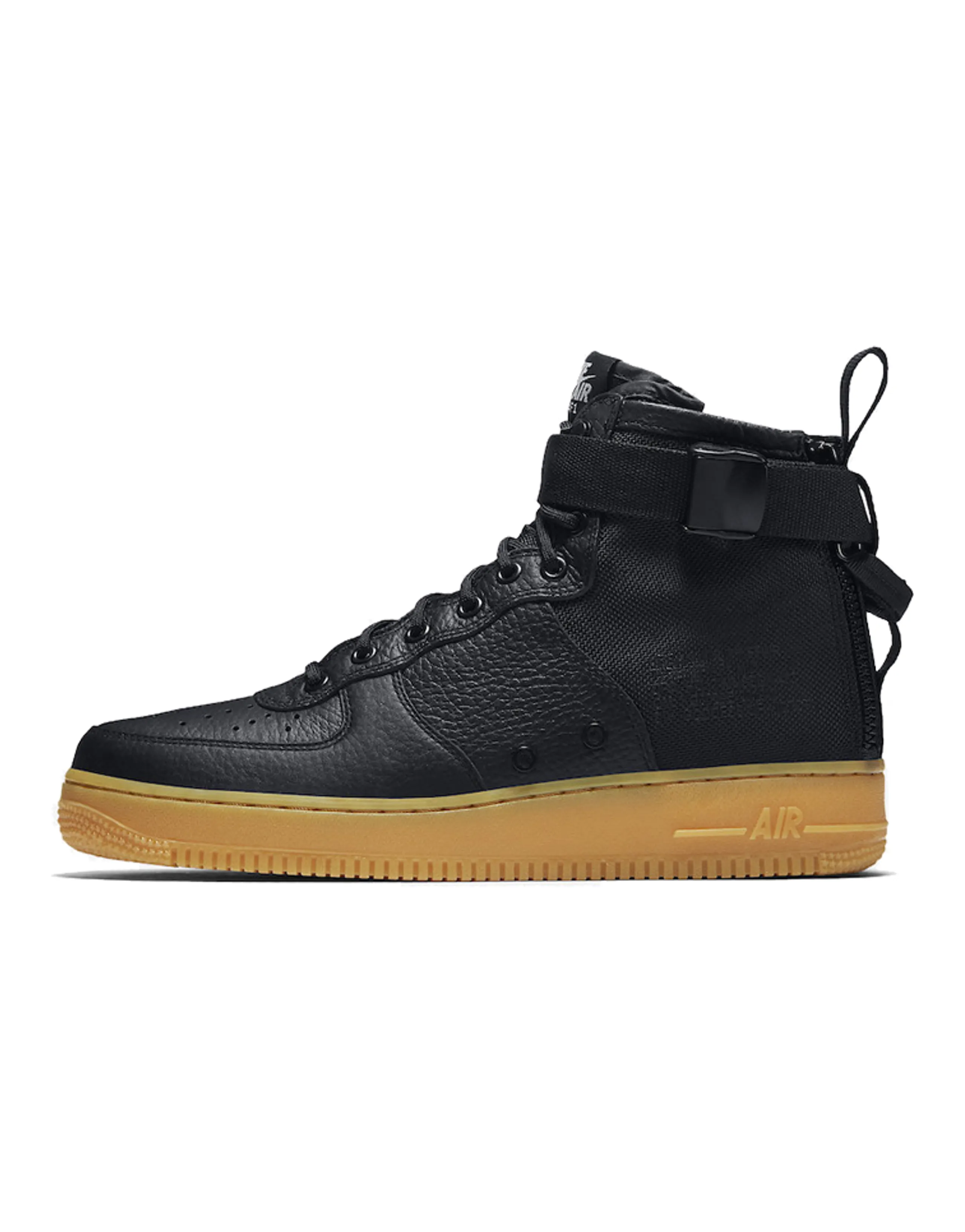 Nike Sf Air Force 1 Mid Black Gum