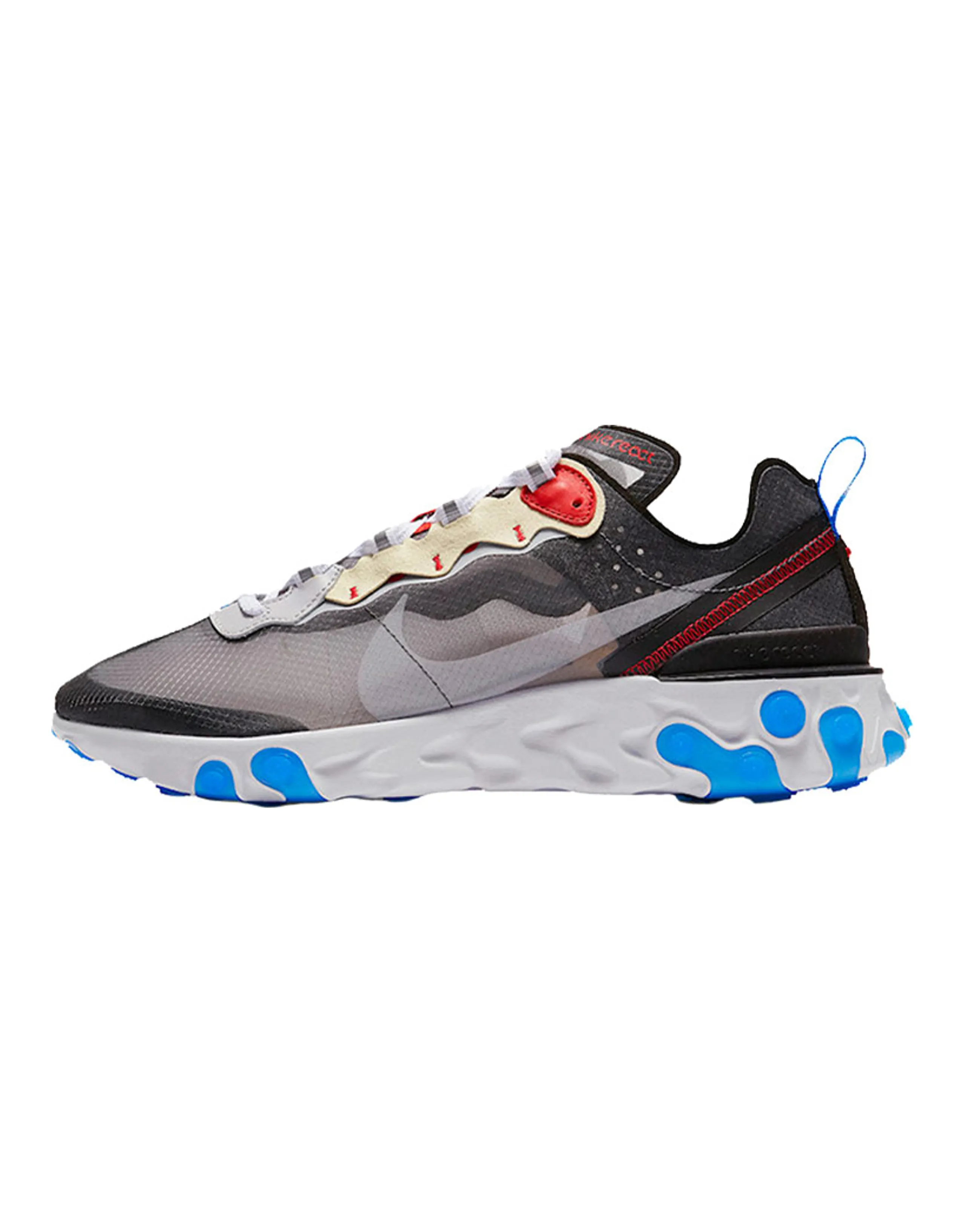 Nike React Element 87 Dark Grey Photo Blue