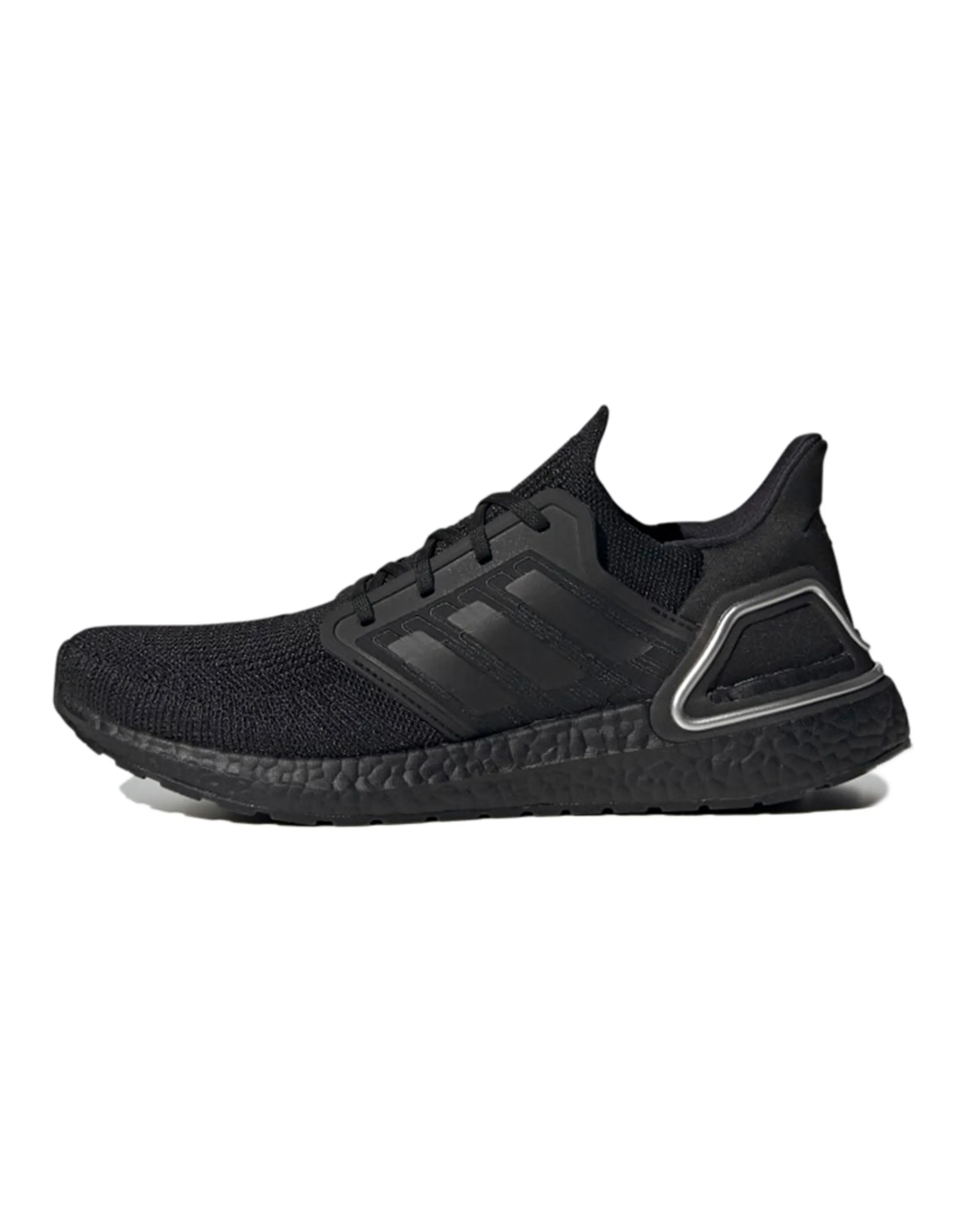 Adidas Ultra Boost 20 Core Black Silver Metallic