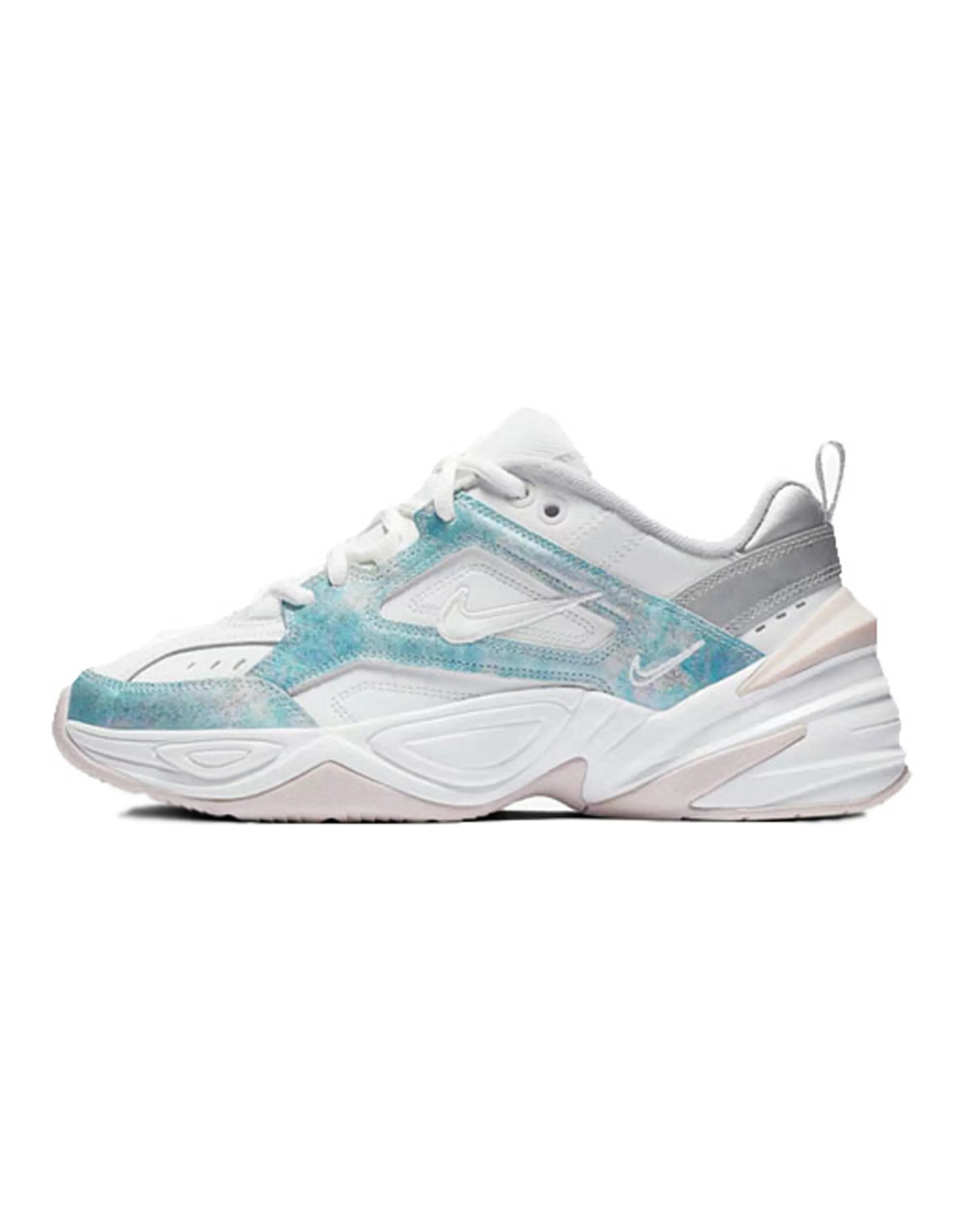 Nike M2K Tekno White Blue Women's