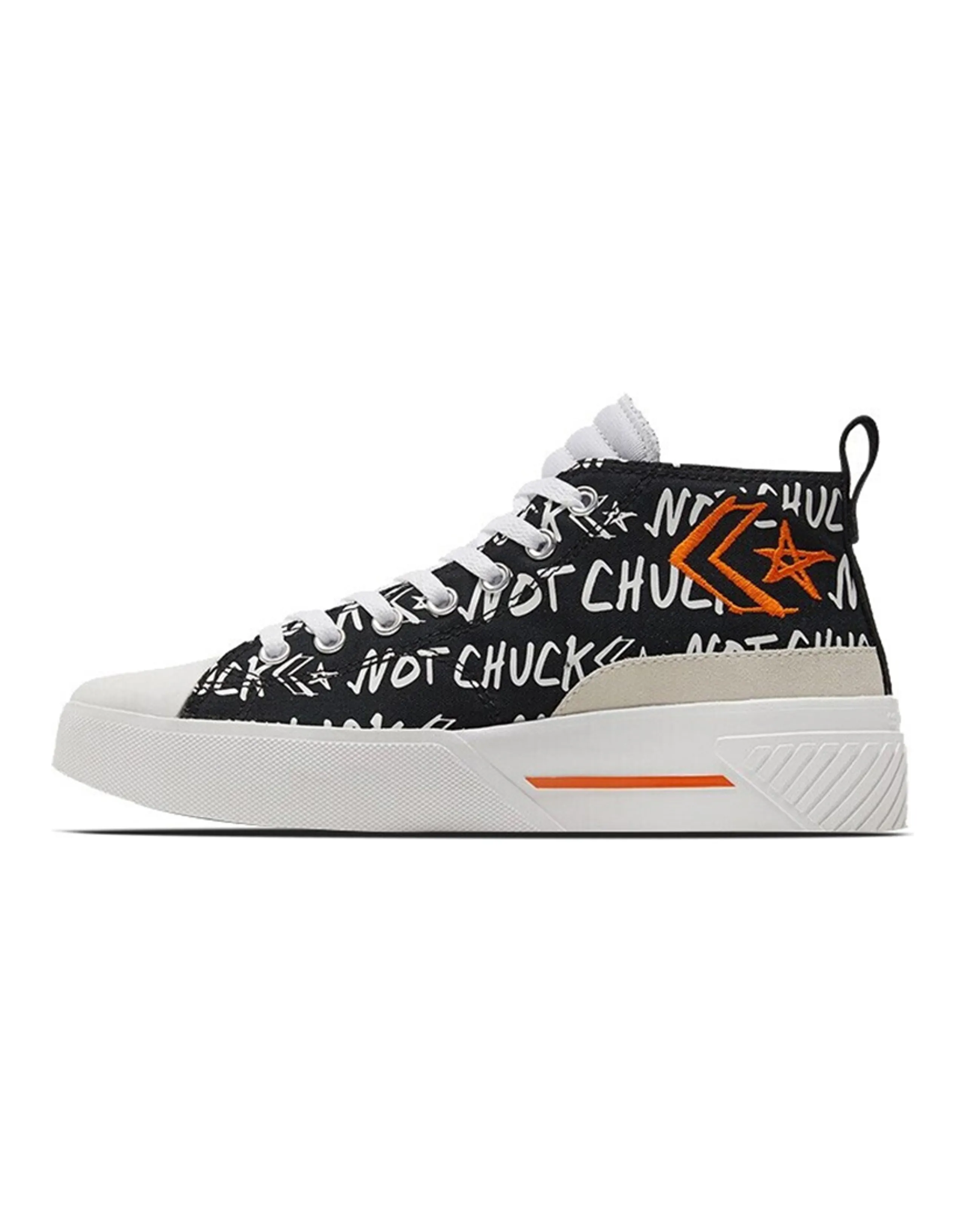 Converse Digital Terrain UNT1TL3D Mid 'Not A Chuck   Black'