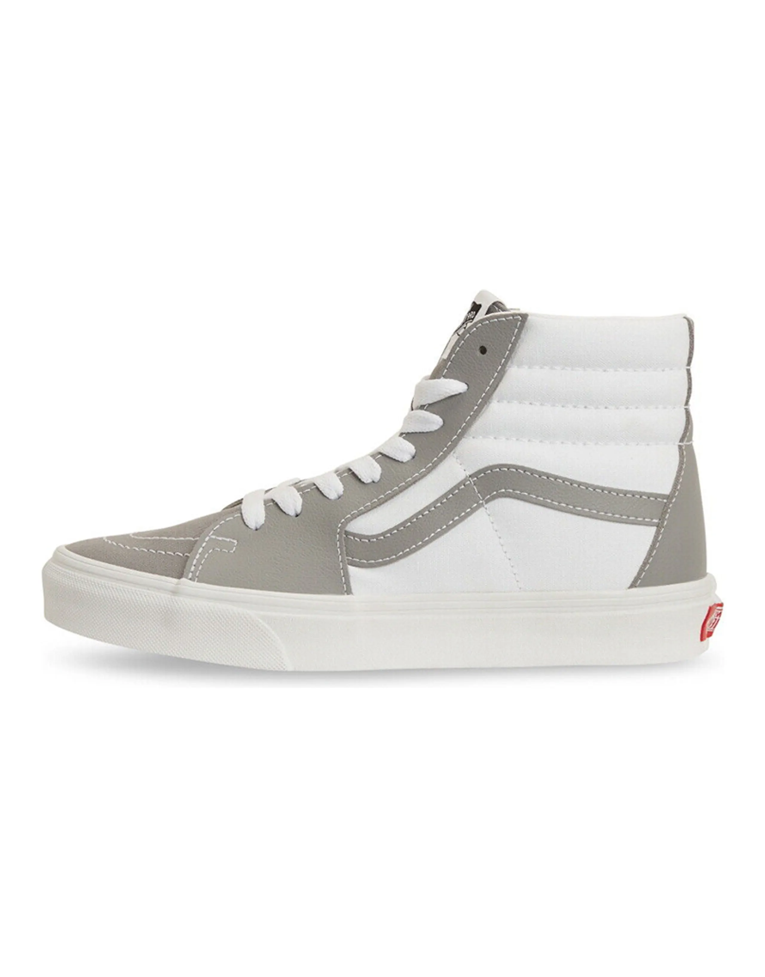 Vans SK8 HI Casual Skateboarding Shoes Unisex Gray White