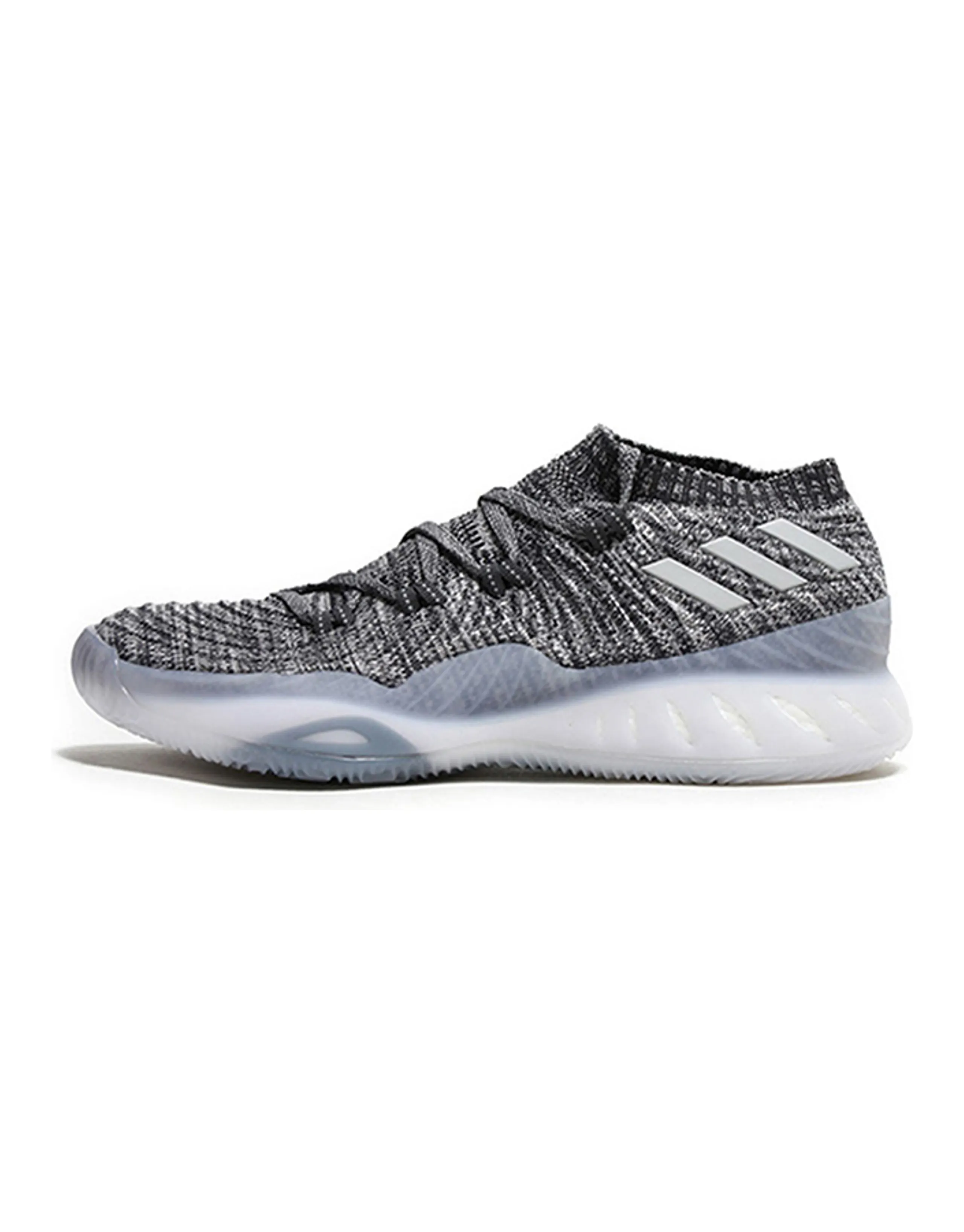 Adidas Crazy Explosive Anti-Slip Wear-Resistant Low-Top Basketball Shoes Men's Gray